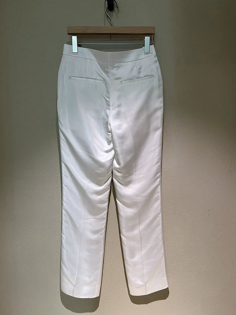 Helmut Lang Helmut Lang size SWhite satin pants 2501-Nextarrow Size US 28 / EU 44 - 2 Thumbnail