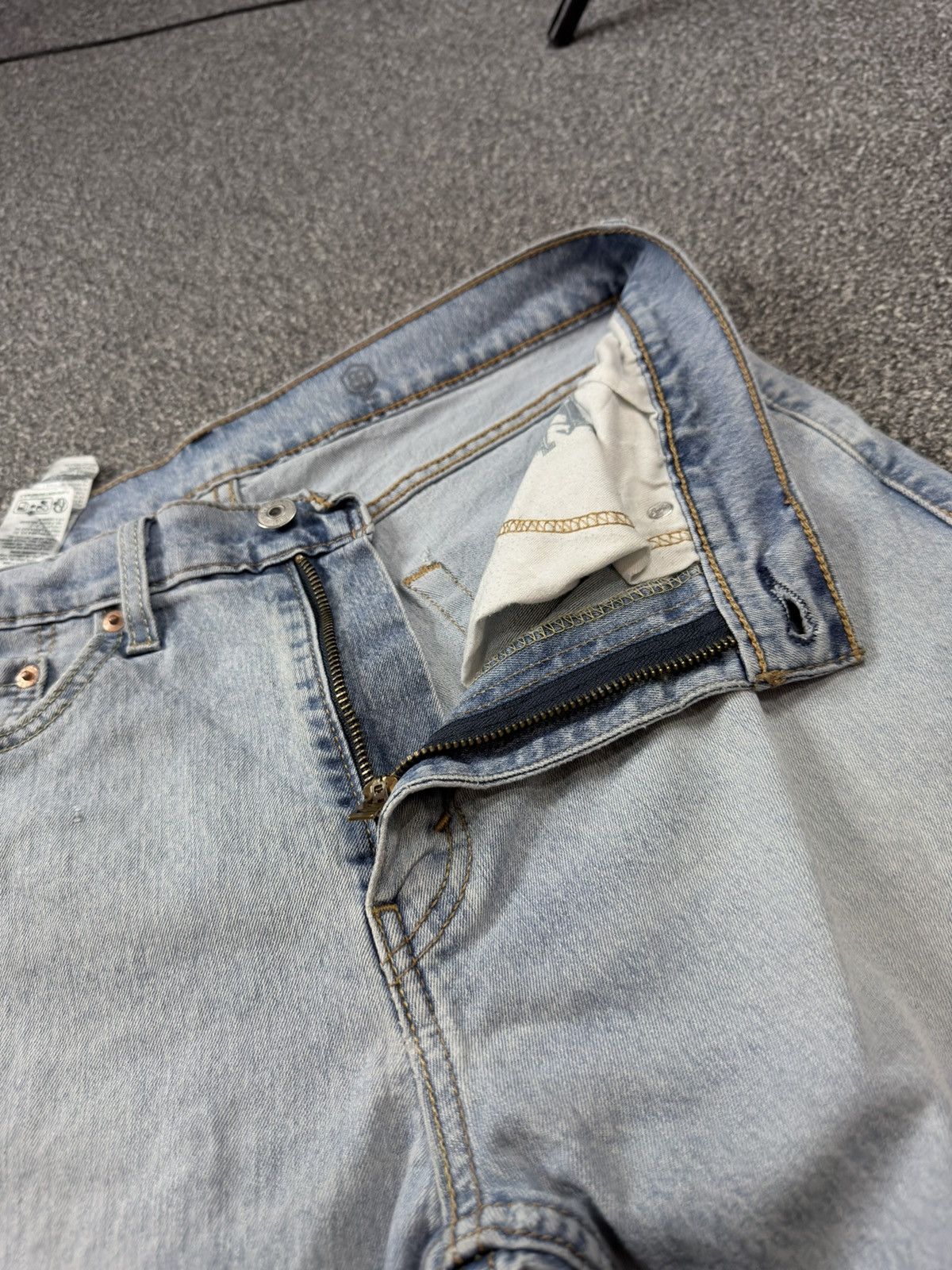 Levi's Made & Crafted Y2K Levis 502 Faded Wash Tappered Leg Denim Jeans Archive Size US 34 / EU 50 - 15 Thumbnail