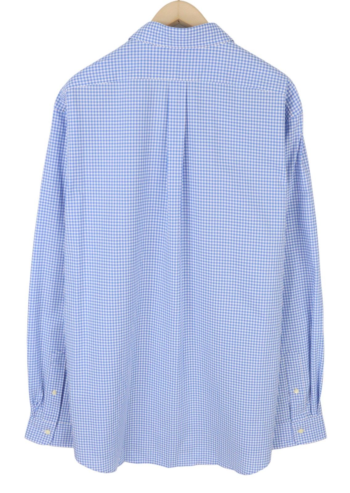 Ralph Lauren CORE REPLEN 2XL Blue Check Button-Down Custom Fit 87006 Size US XXL / EU 58 / 5 - 2 Thumbnail
