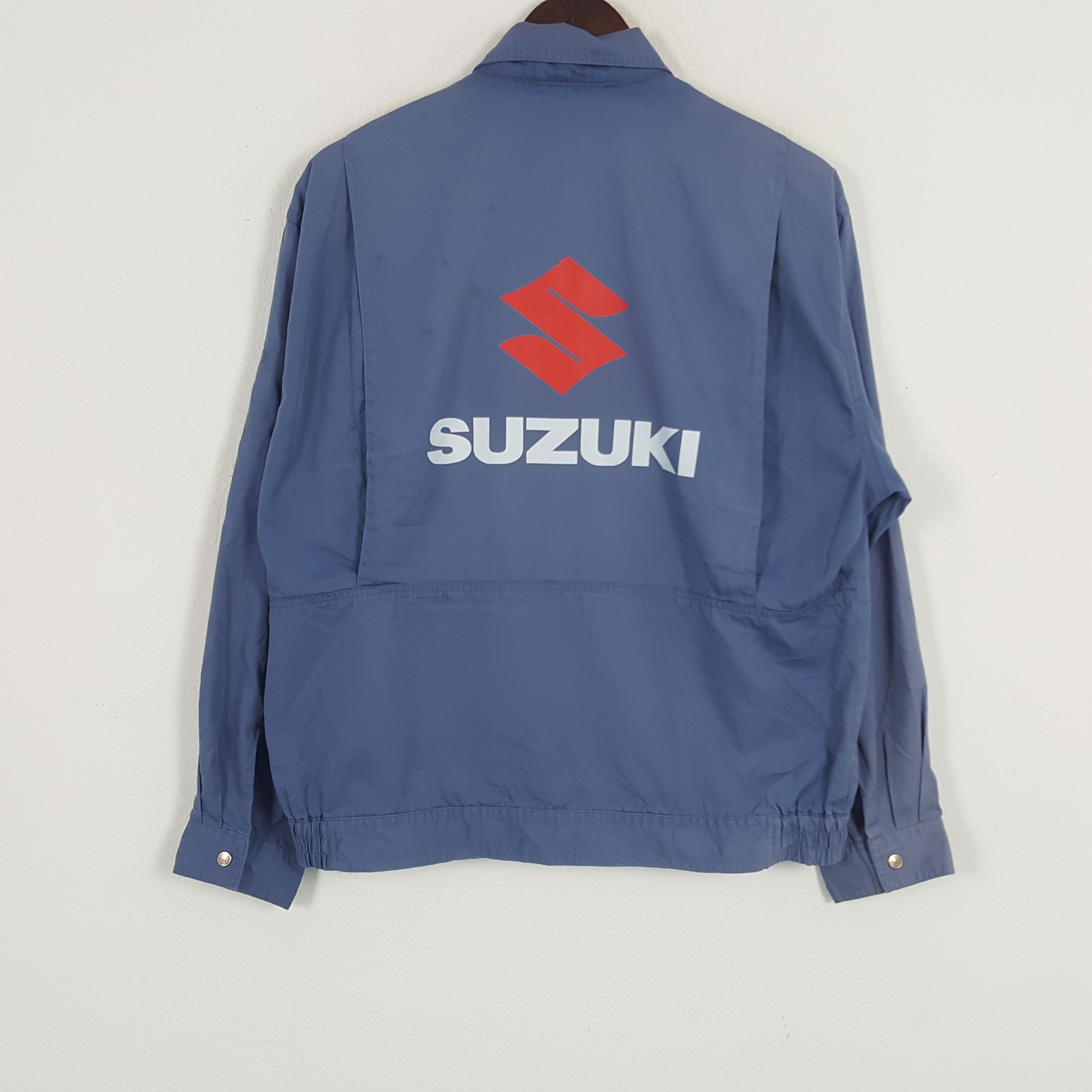 Japanese Brand × Vintage Vintage Suzuki Sport Custom Art Logo Jacket Size US L / EU 52-54 / 3 - 1 Thumbnail