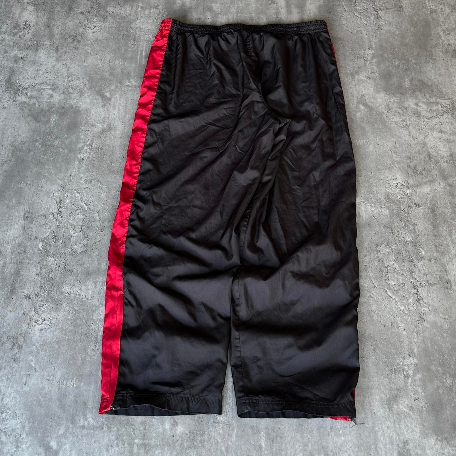 Japanese Brand × Starter × Vintage Vintage Y2K Starter Black Baggy Grunge Opium Trackpants Size US 38 / EU 54 - 2 Thumbnail