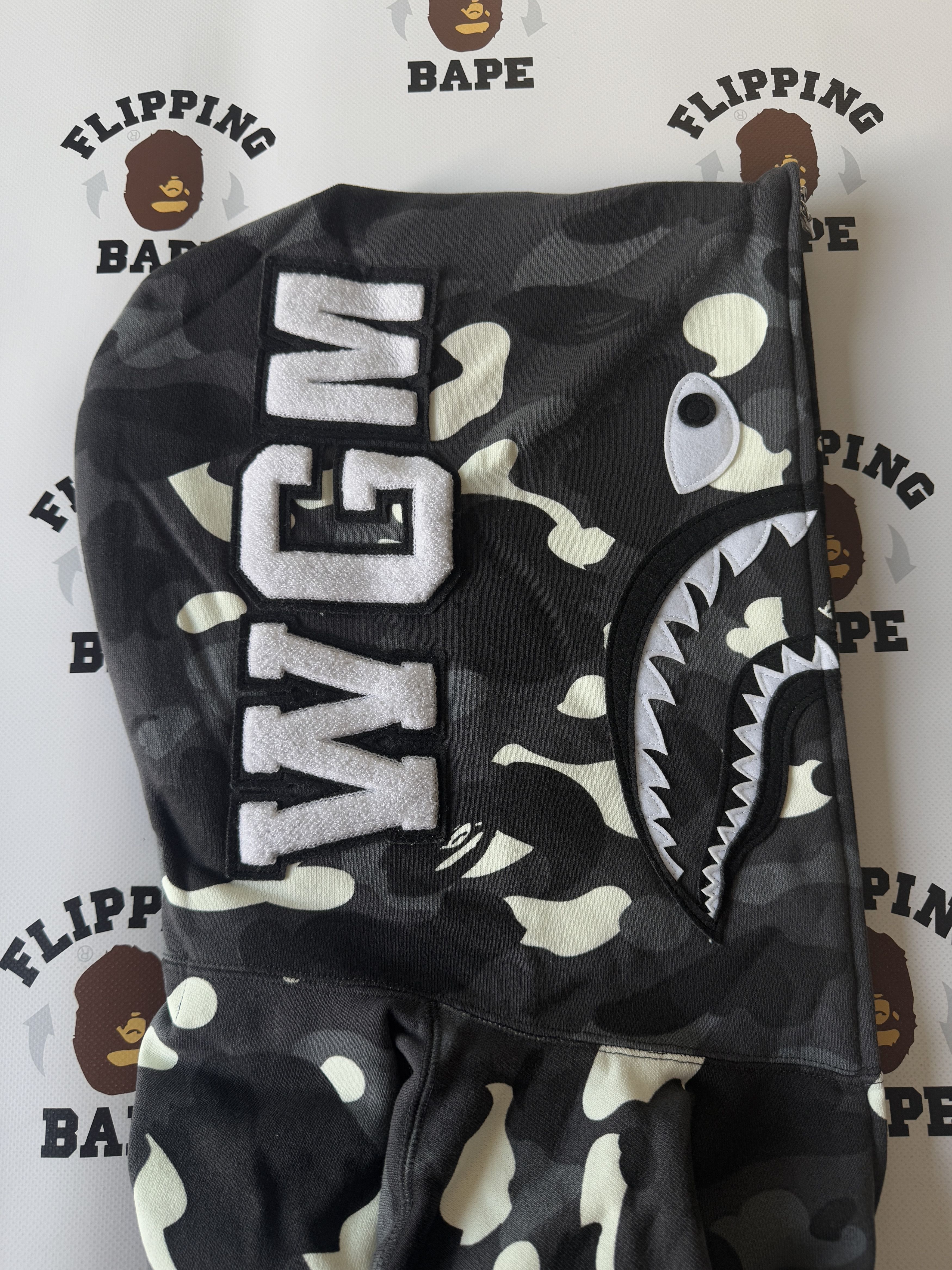 Bape BAPE CITY CAMO SHARK FULL ZIP HOOODIE (SS23) Size US XL / EU 56 / 4 - 6 Thumbnail
