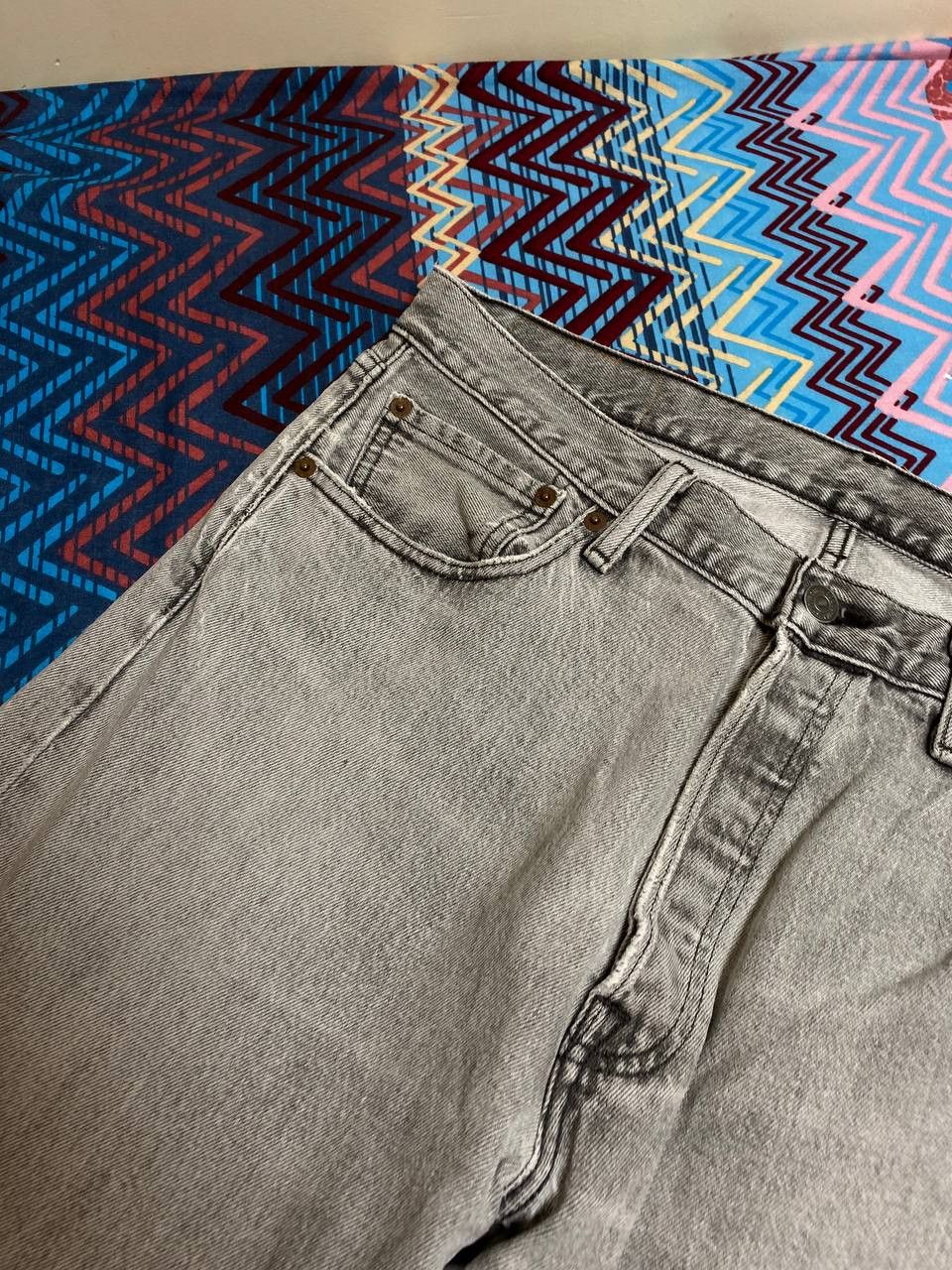 Levi's Denim pants gray Levi's 501 Y2K vintage w33 streetwear Size US 33 - 7 Thumbnail