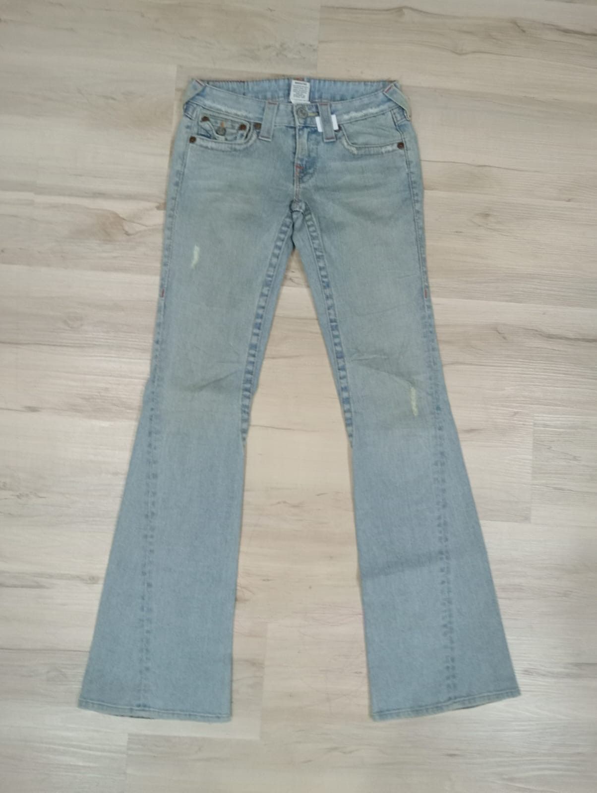 True Religion True Religion distressed flare denim Size US 30 / EU 46 - 1 Thumbnail