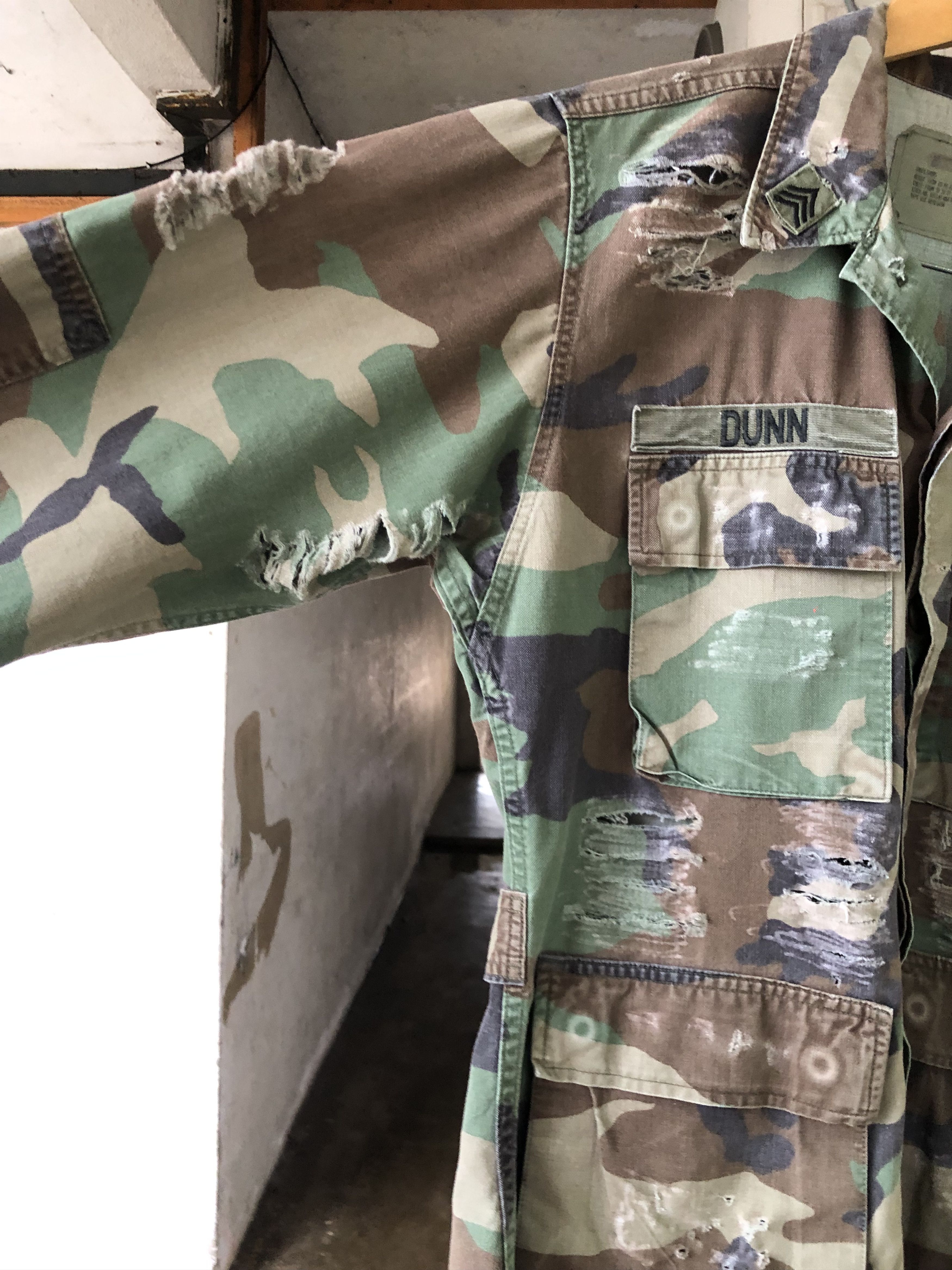 Vintage Vintage Us Army x Orion Band Distressed Army Jacket Size US M / EU 48-50 / 2 - 11 Thumbnail