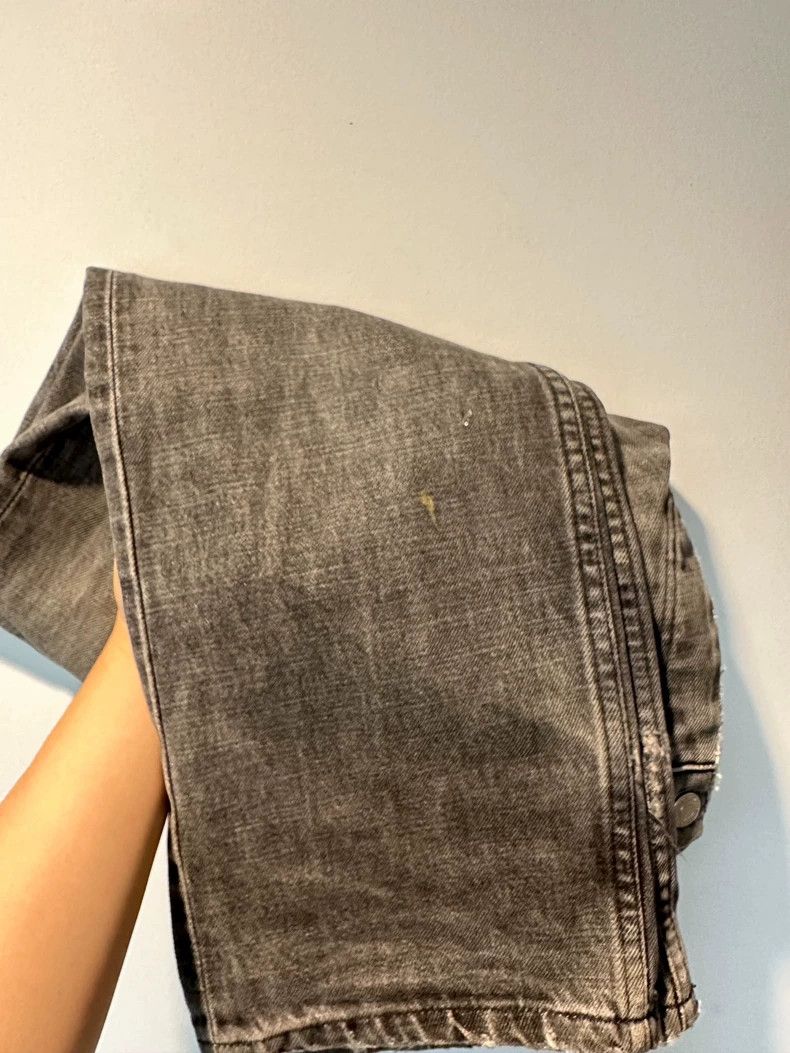 Helmut Lang HELMUT LANG Faded black destroys low-cut jeans Size US 31 - 7 Thumbnail