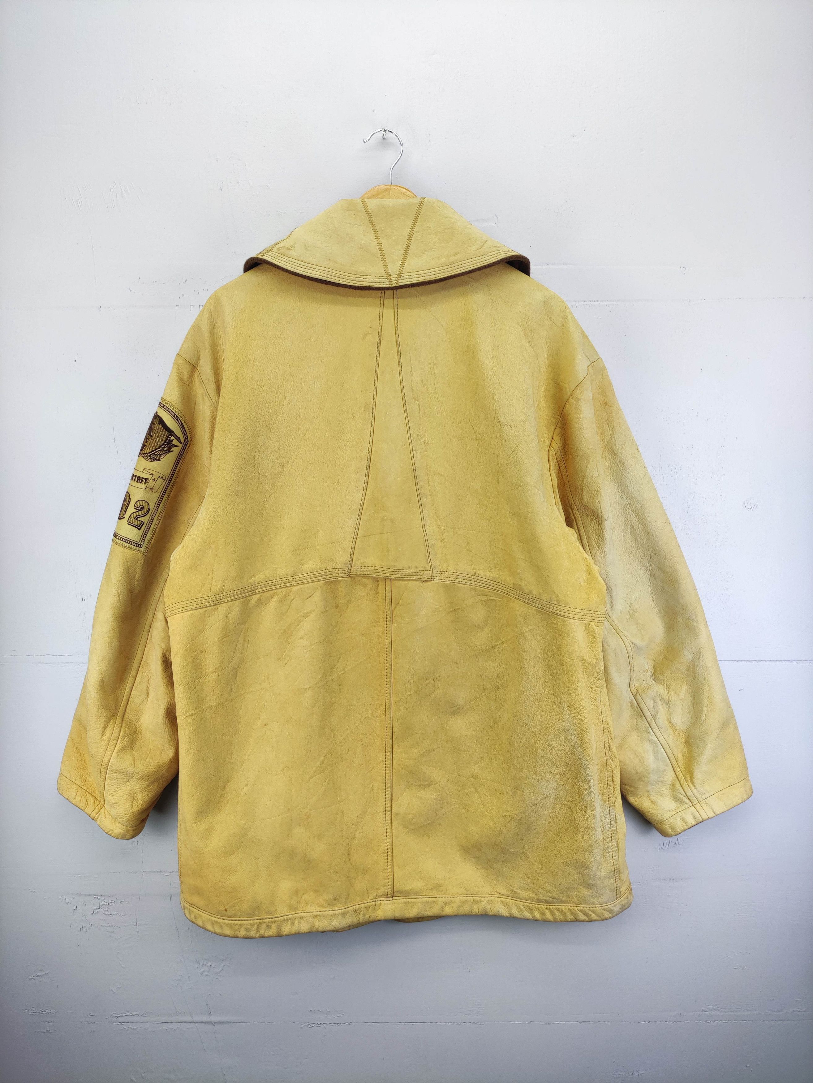 Vintage Albino Gardin Italian Style Leather Jacket