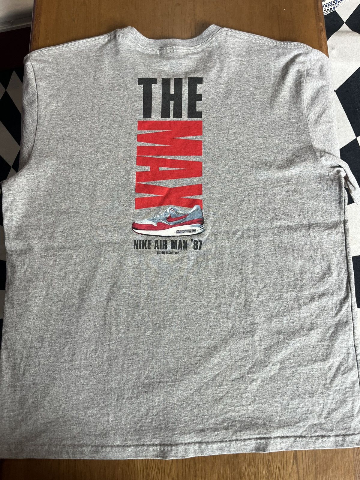 Nike Vintage NIKE AIR MAX ‘87 ( re collection ) 00’s Tshirt Size US L / EU 52-54 / 3 - 8 Thumbnail