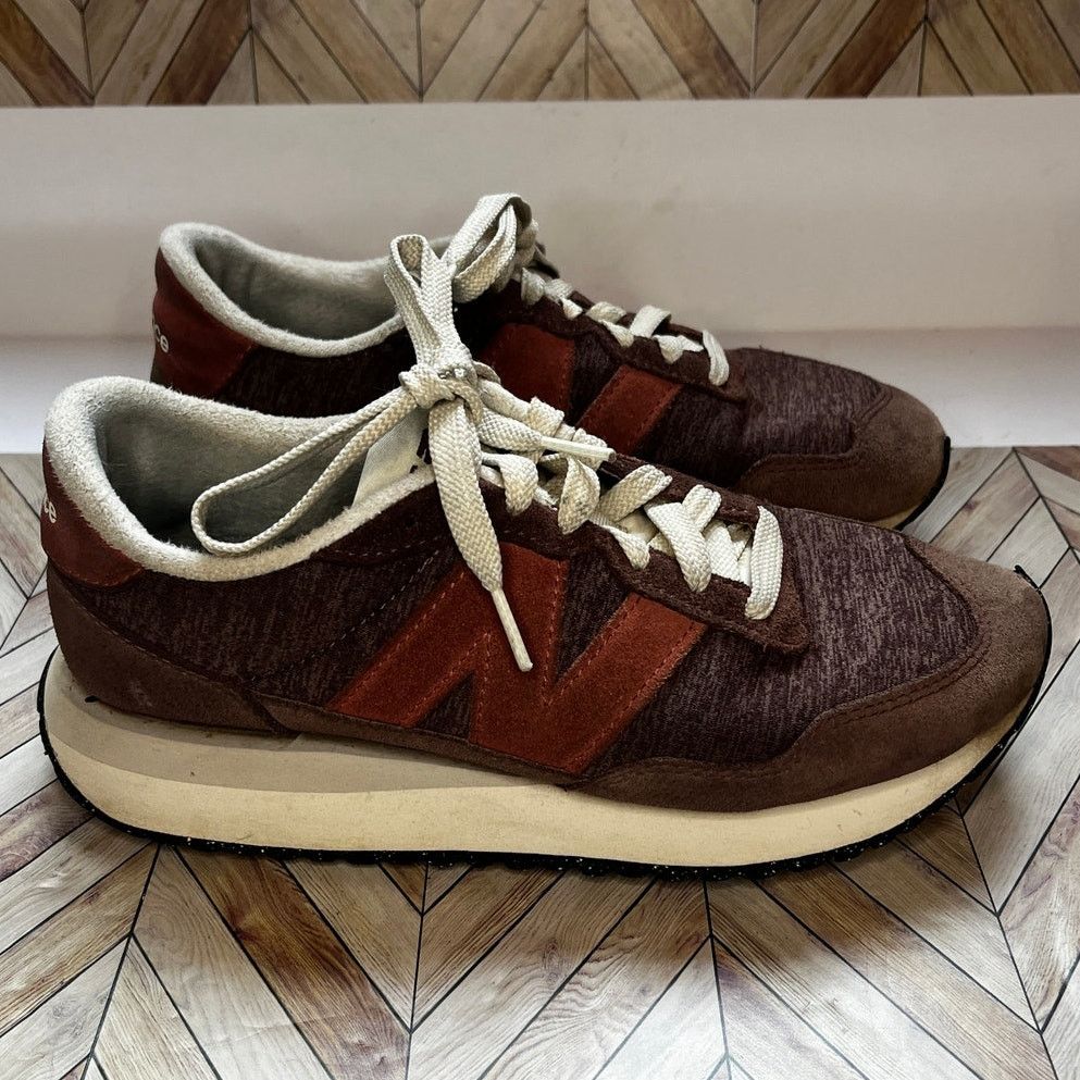 New Balance New Balance Suede Lace Up Running Sneakers Brown US W8/M6.5 Size US 8 / IT 38 - 3 Thumbnail