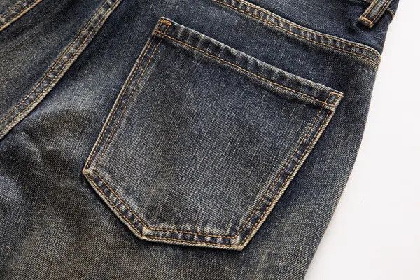 VIBE Men's punk gradient washed loose casual distressed jeans y2k Size US 32 / EU 48 - 5 Thumbnail