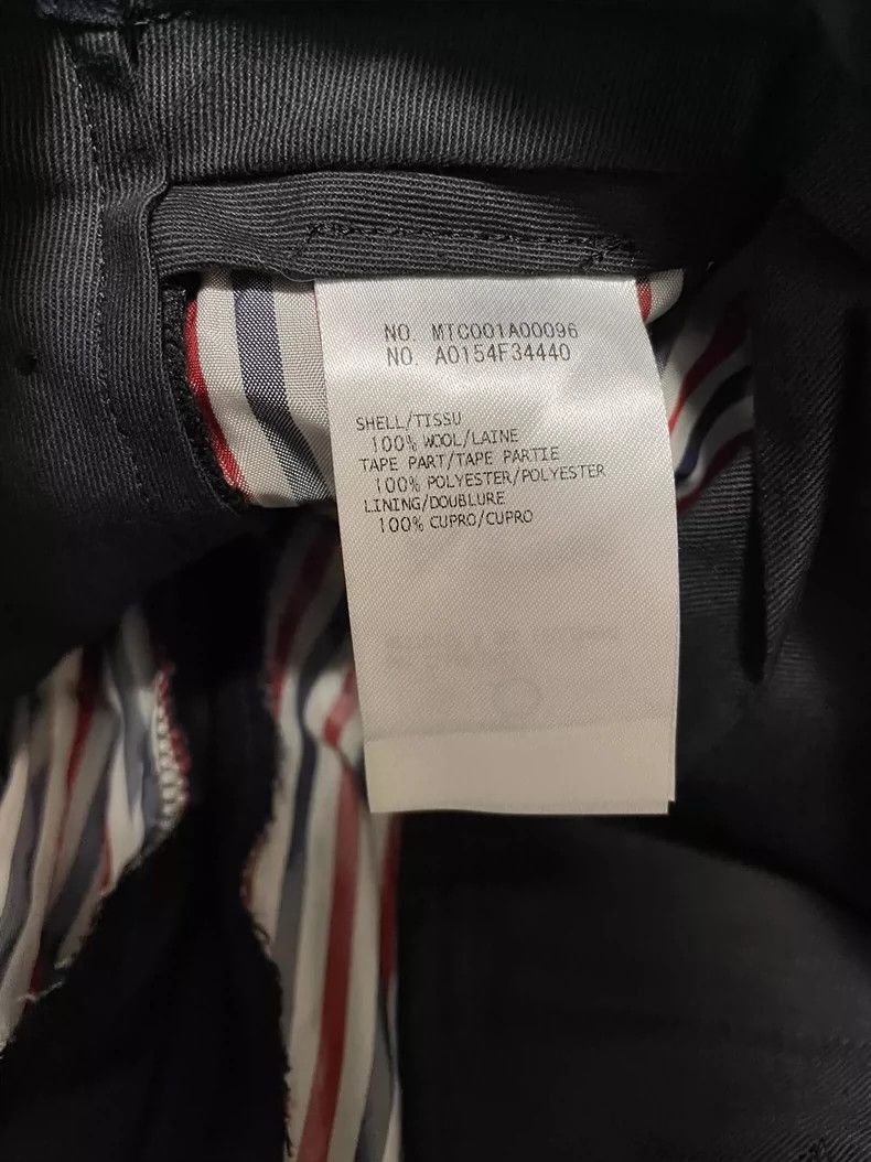 Thom Browne Thom Browne Size 1 Navy blue wool suit trousers 2503-Nexta Size US 29 - 2 Thumbnail