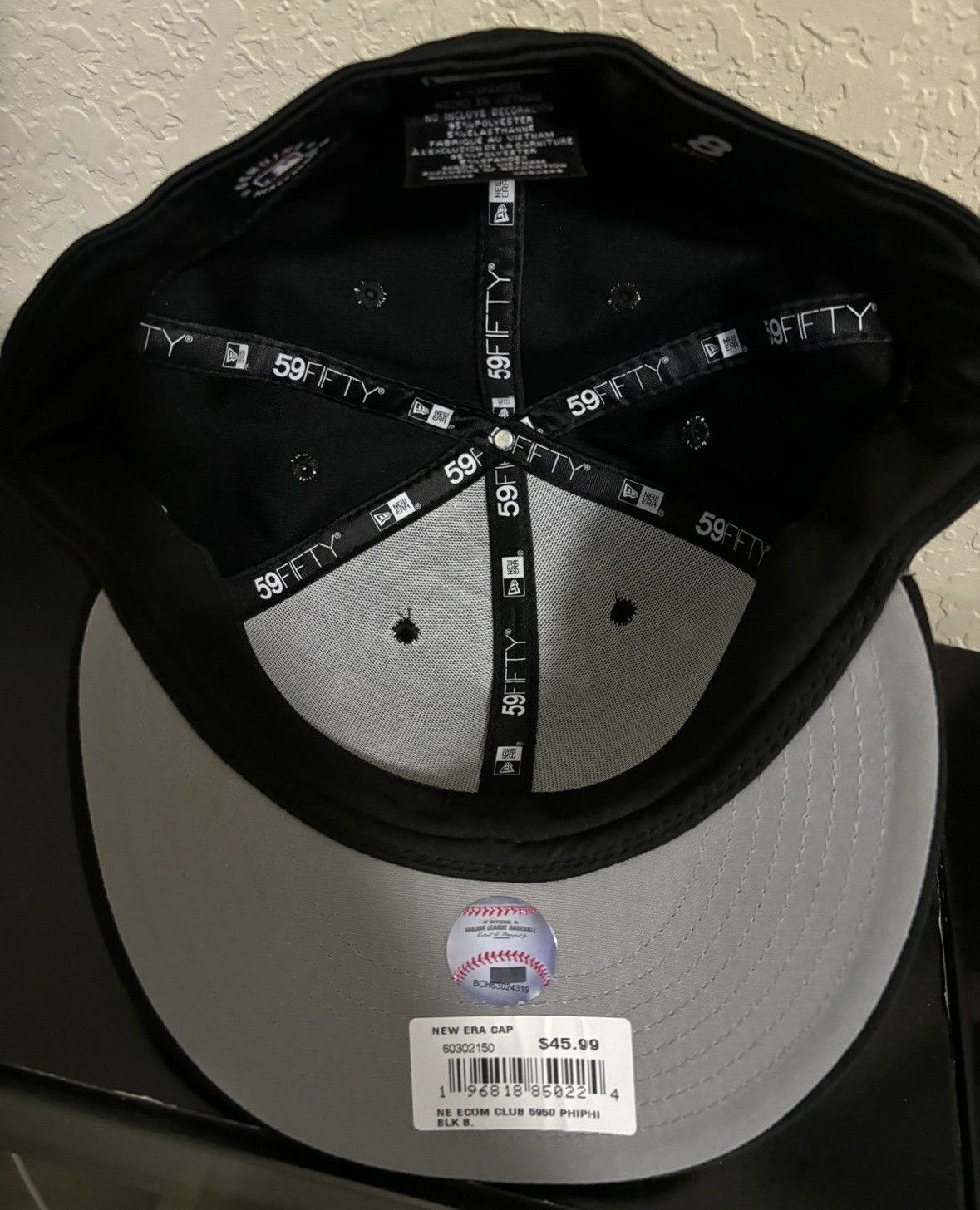 MLB × New Era Philadelphia Phillies New Era Fitted Cap Size 8 Size ONE SIZE - 4 Thumbnail