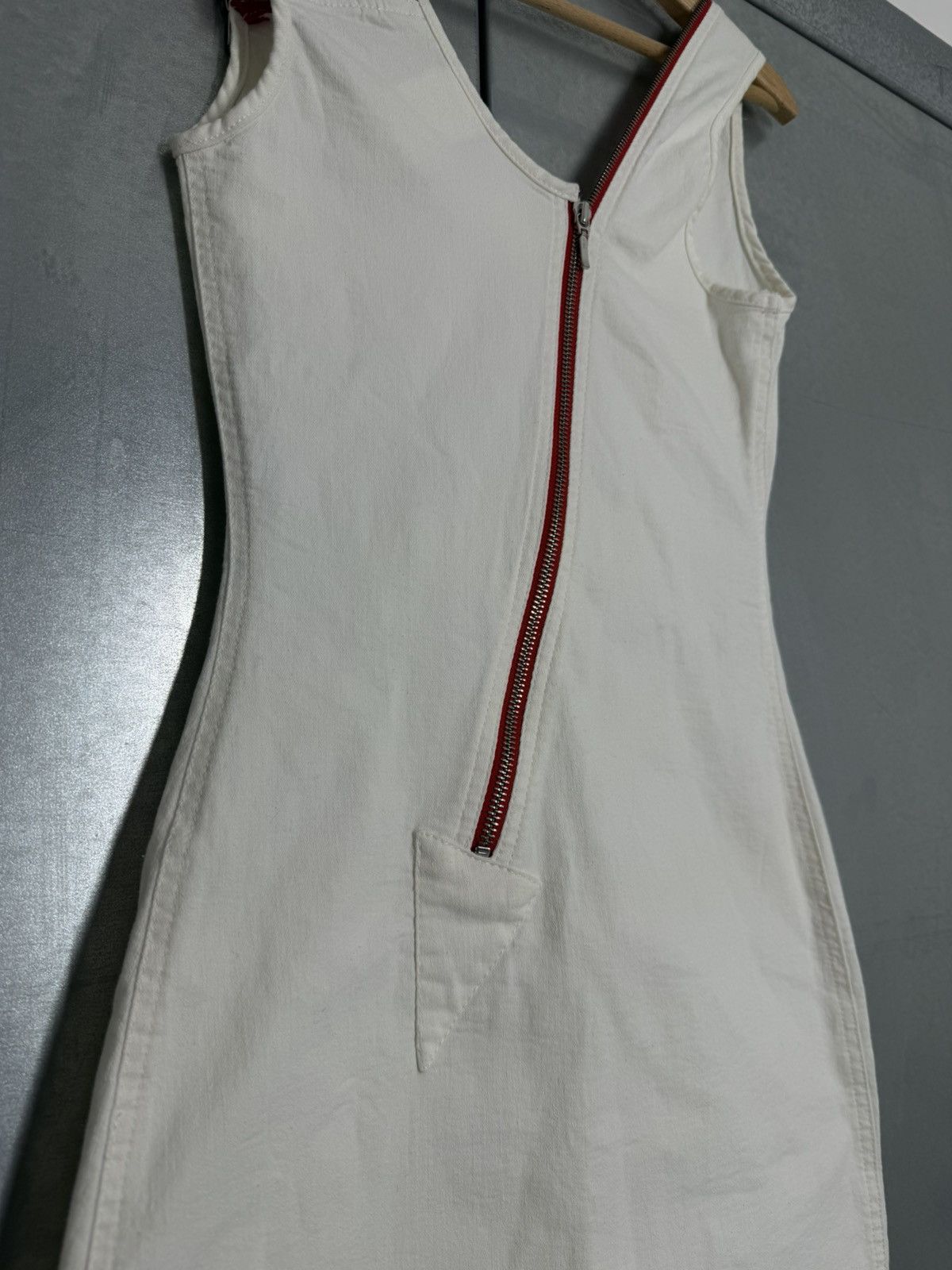 plein sud Plein Sud Jeans Zipped Cocktail Dress Size M / US 6-8 / IT 42-44 - 6 Thumbnail