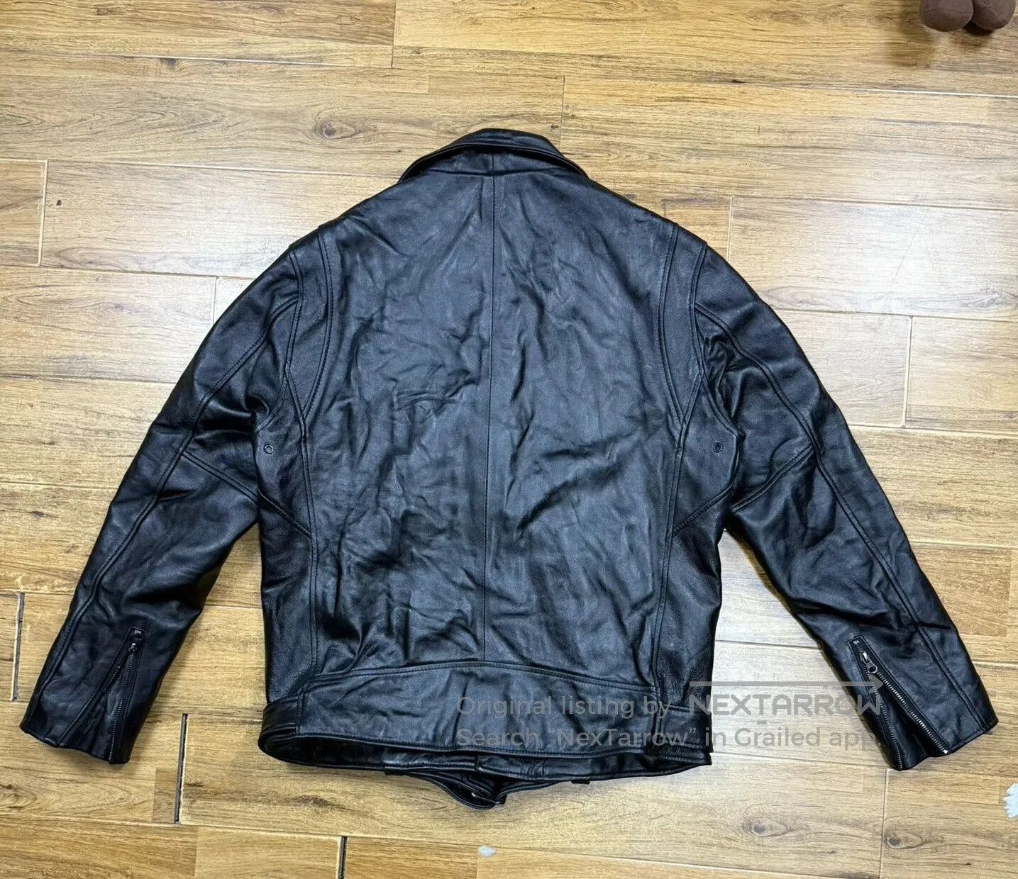 Schott Schott Leather Motorcycle Jacket for Men. Size US XXS / EU 40 - 2 Thumbnail