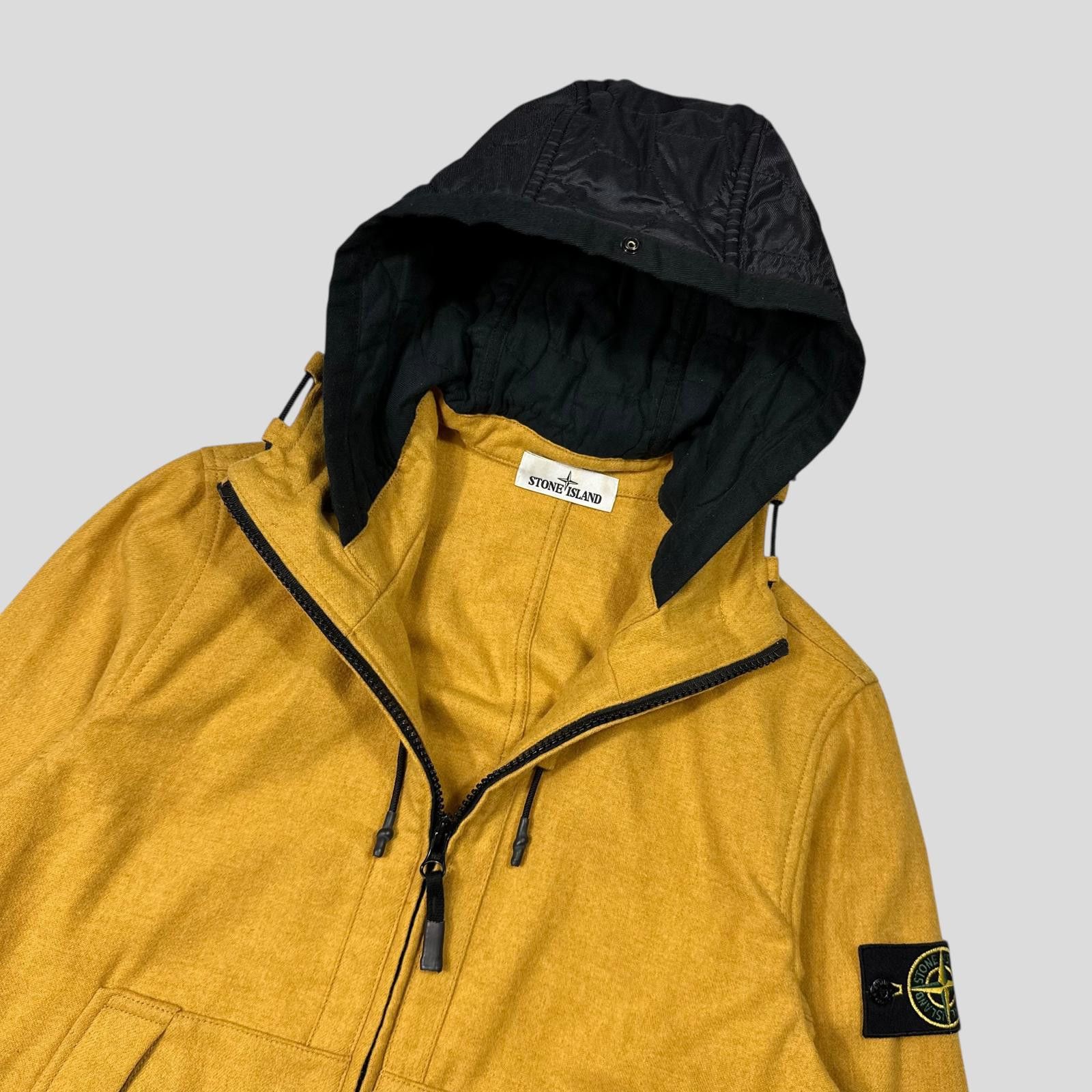 Stone Island Stone Island AW14 Mélange Wool Poly Double Hood Jacket - M Size US M / EU 48-50 / 2 - 3 Thumbnail
