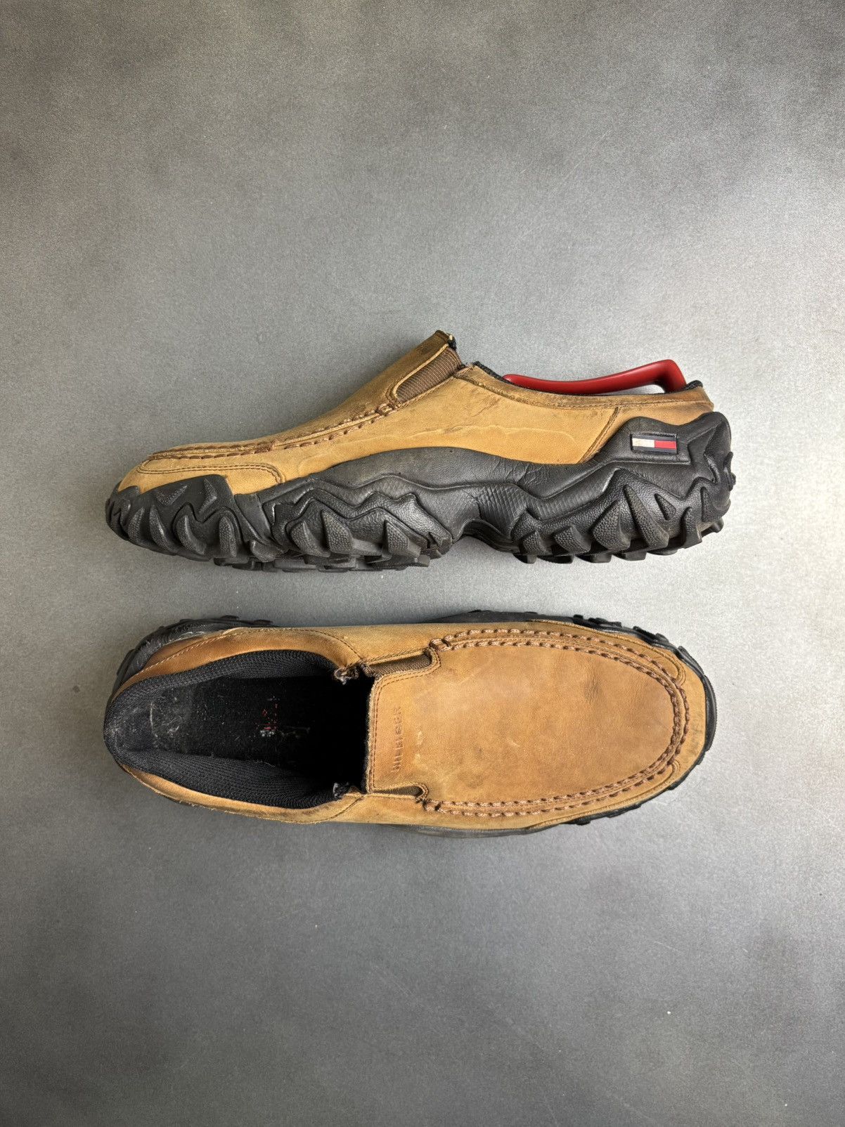 Tommy Hilfiger × Vintage Vintage Tommy Hilfiger Garden Clogs Outdoor Slipper Lug Mule Size US 10 / EU 43 - 2 Thumbnail