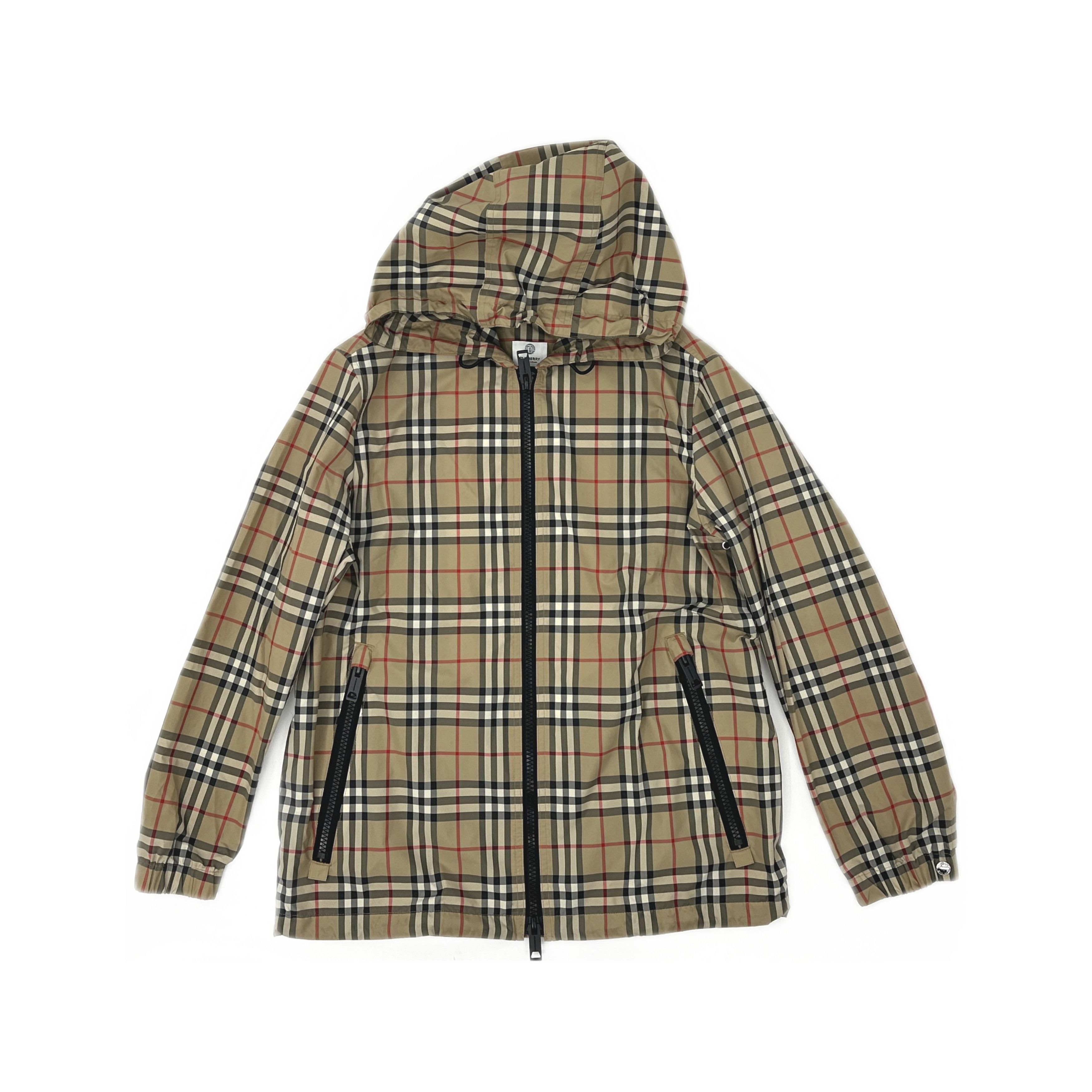 Burberry Burberry Vintage Check Hooded Jacket Size 40 Size S / US 4 / IT 40 - 1 Thumbnail