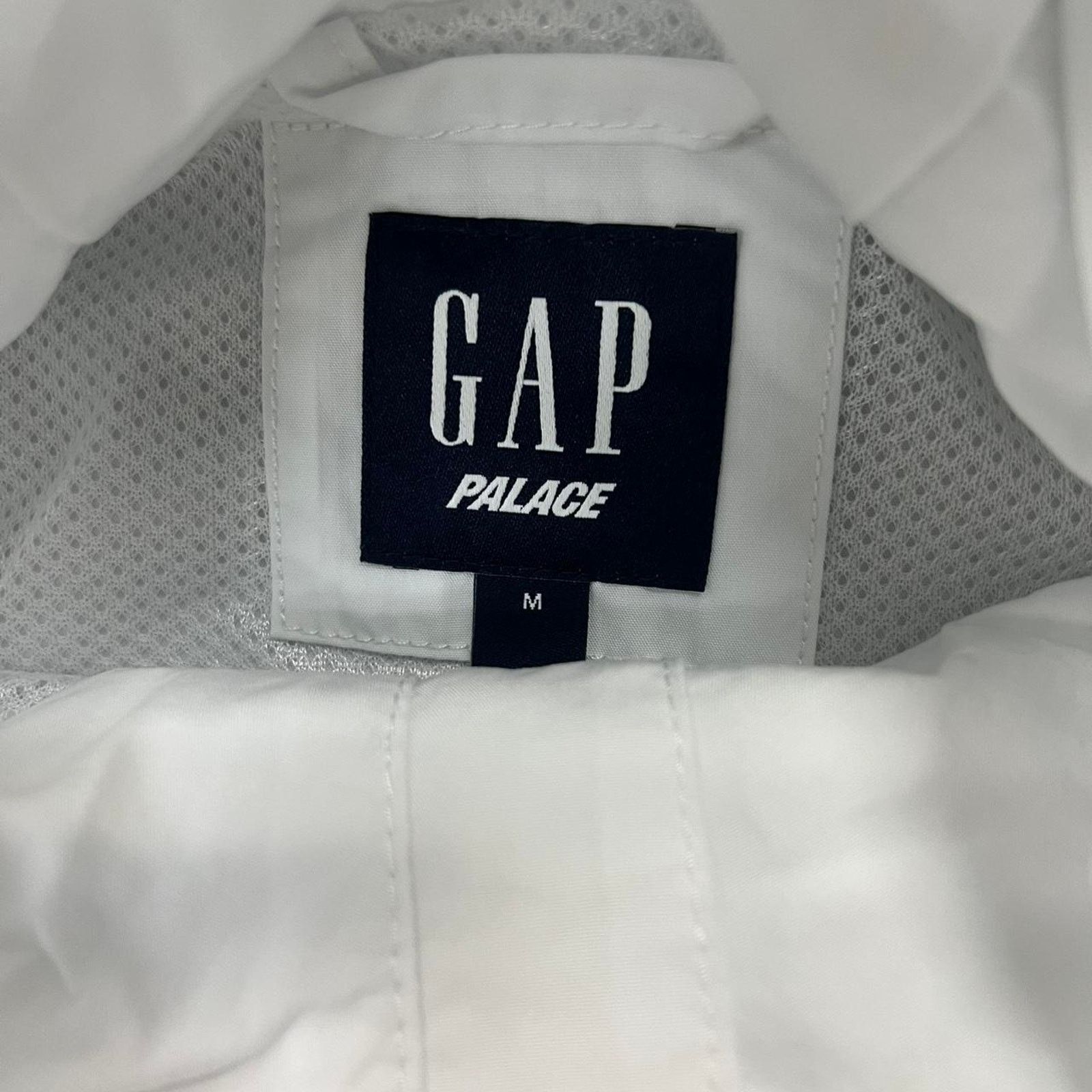 Palace Palace x gap windbreaker whitegreen Size US M / EU 48-50 / 2 - 3 Thumbnail