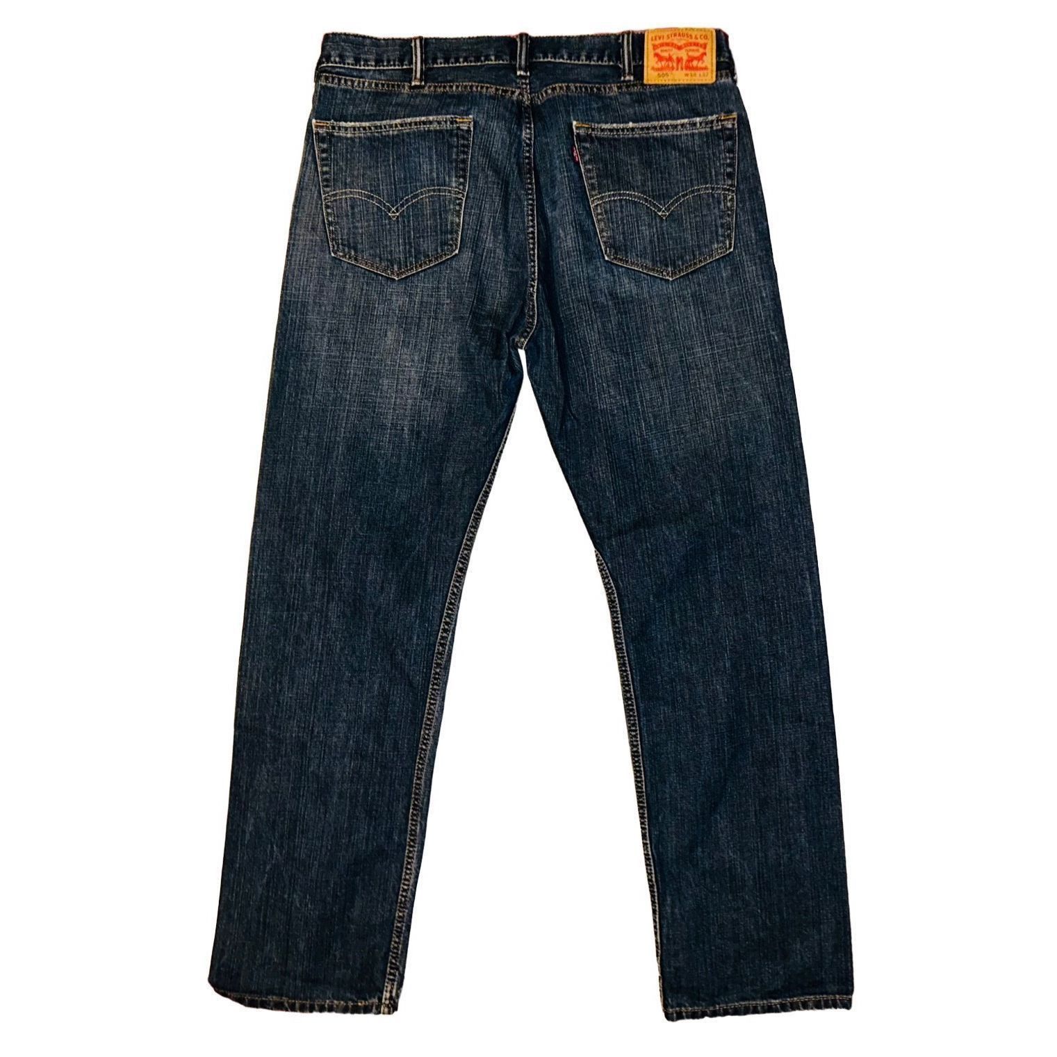 Levi's Mens Levi’s 505 jeans size 38 x 32 Size US 38 / EU 54 - 2 Thumbnail