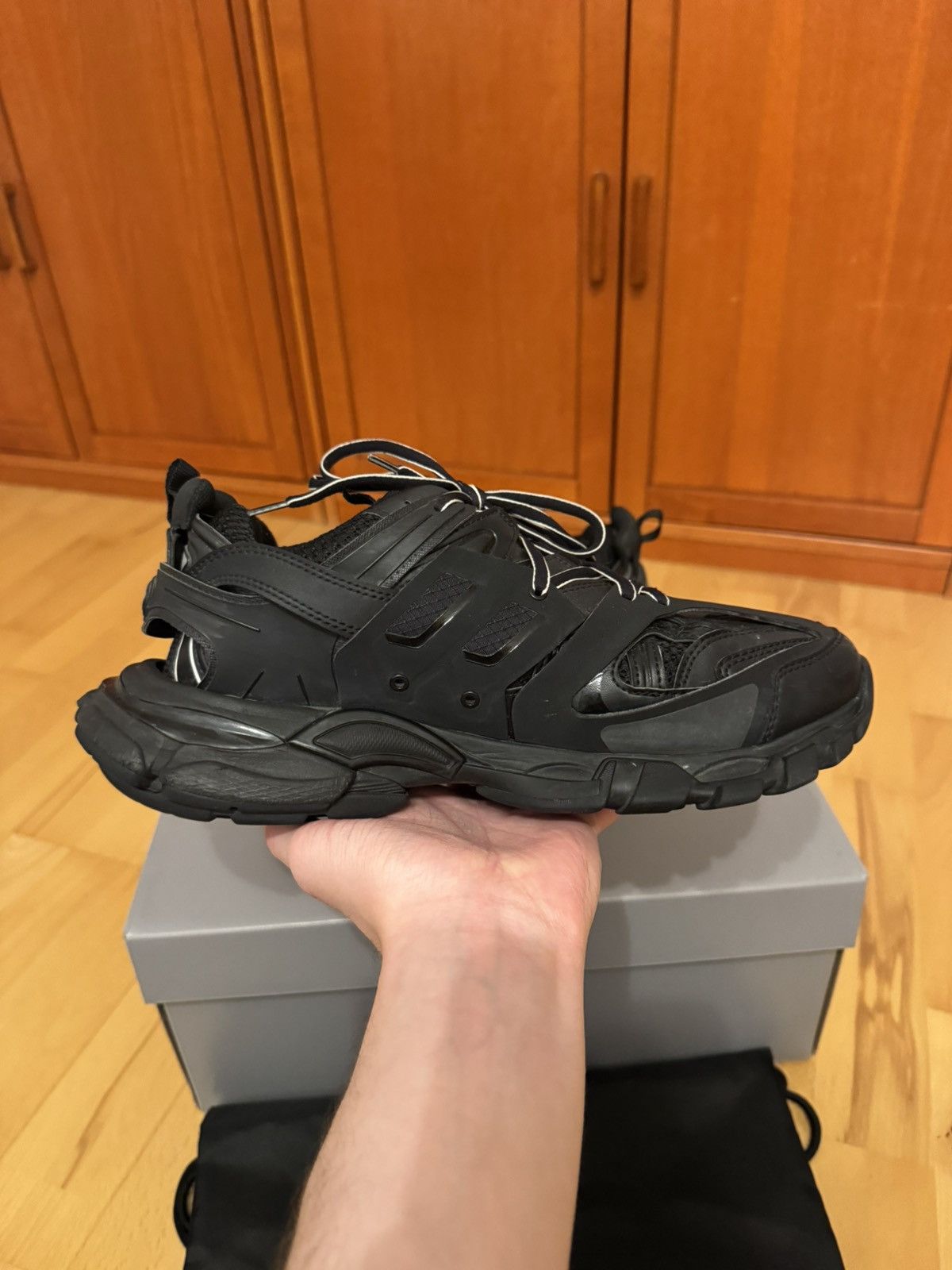 Balenciaga Balenciaga Track Triple Black Size US 8 / EU 41 - 4 Thumbnail
