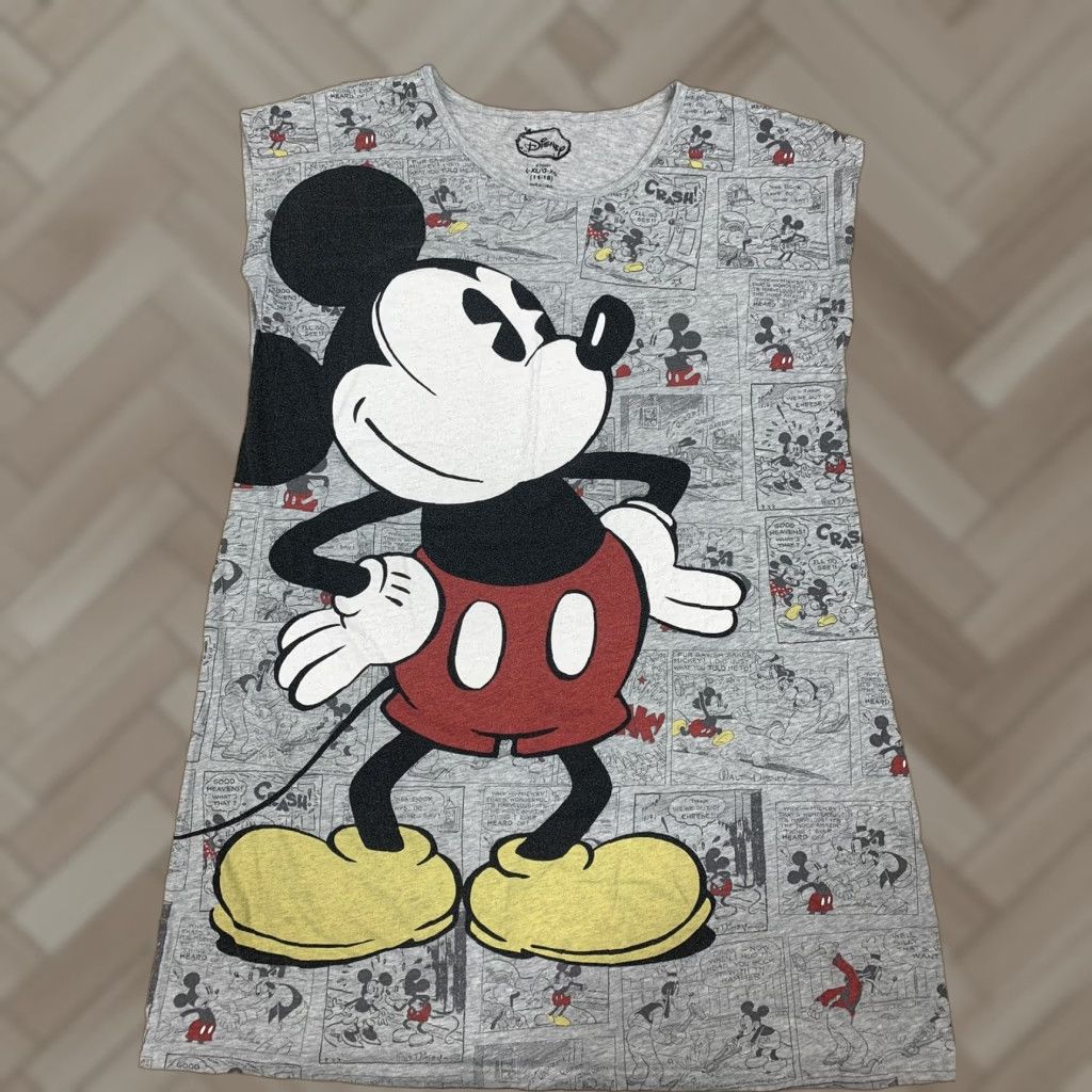 Disney Disney Store Mickey Mouse Womens Comic T Shirt Size L All Over Print Size L / US 10 / IT 46 - 1 Thumbnail
