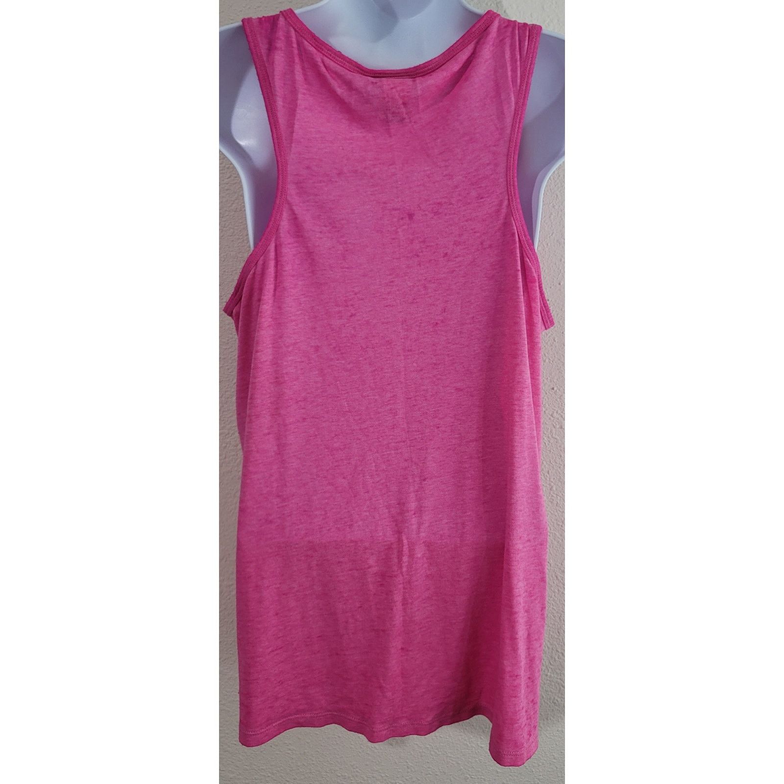 Other Torrid Hot Pink Heathered Tank Top 1 14 16 Round Neck Size L / US 10 / IT 46 - 3 Thumbnail
