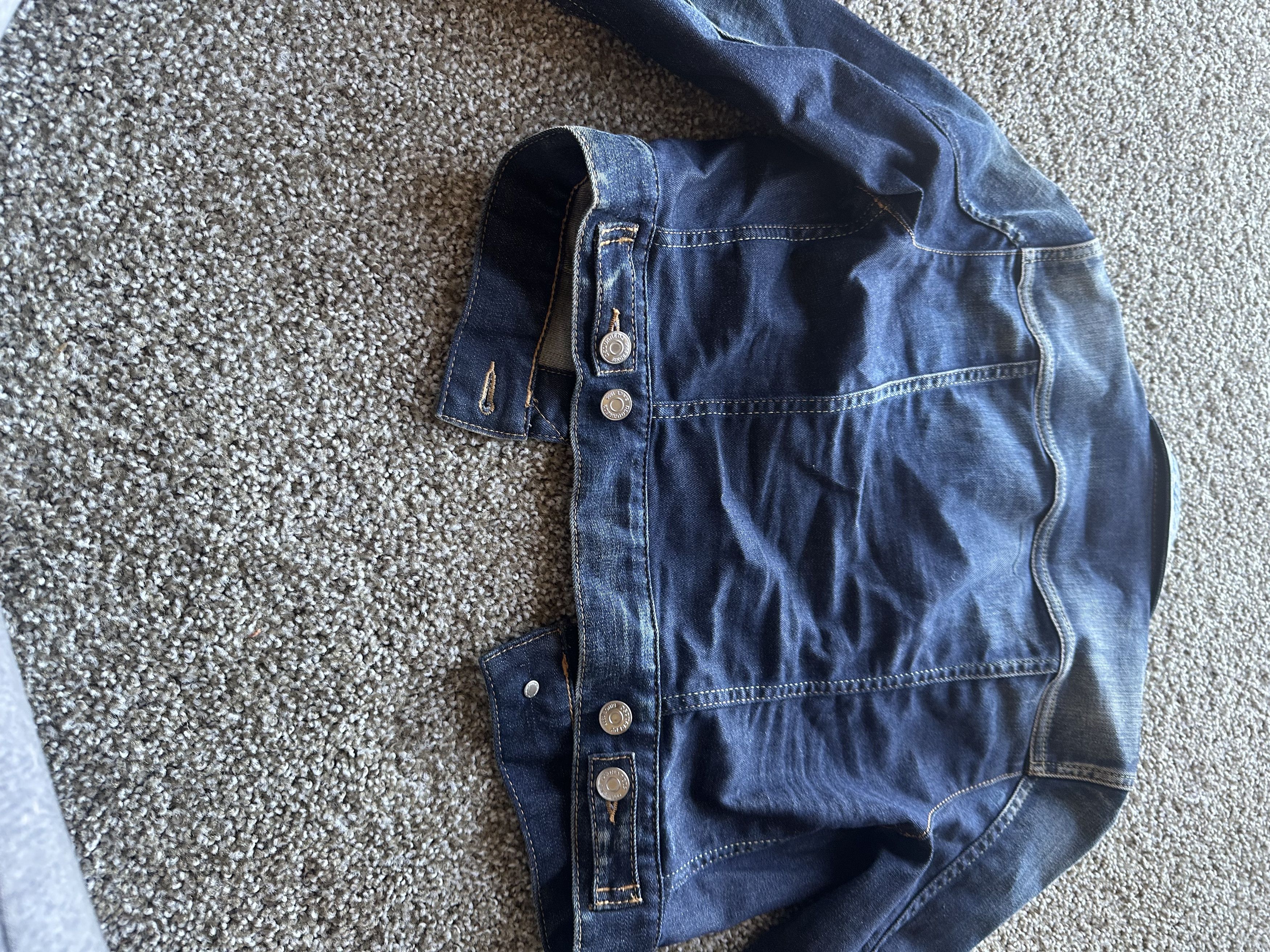 Dsquared2 Dsquared2 Cropped Jean Jacket Size M / US 6-8 / IT 42-44 - 7 Thumbnail