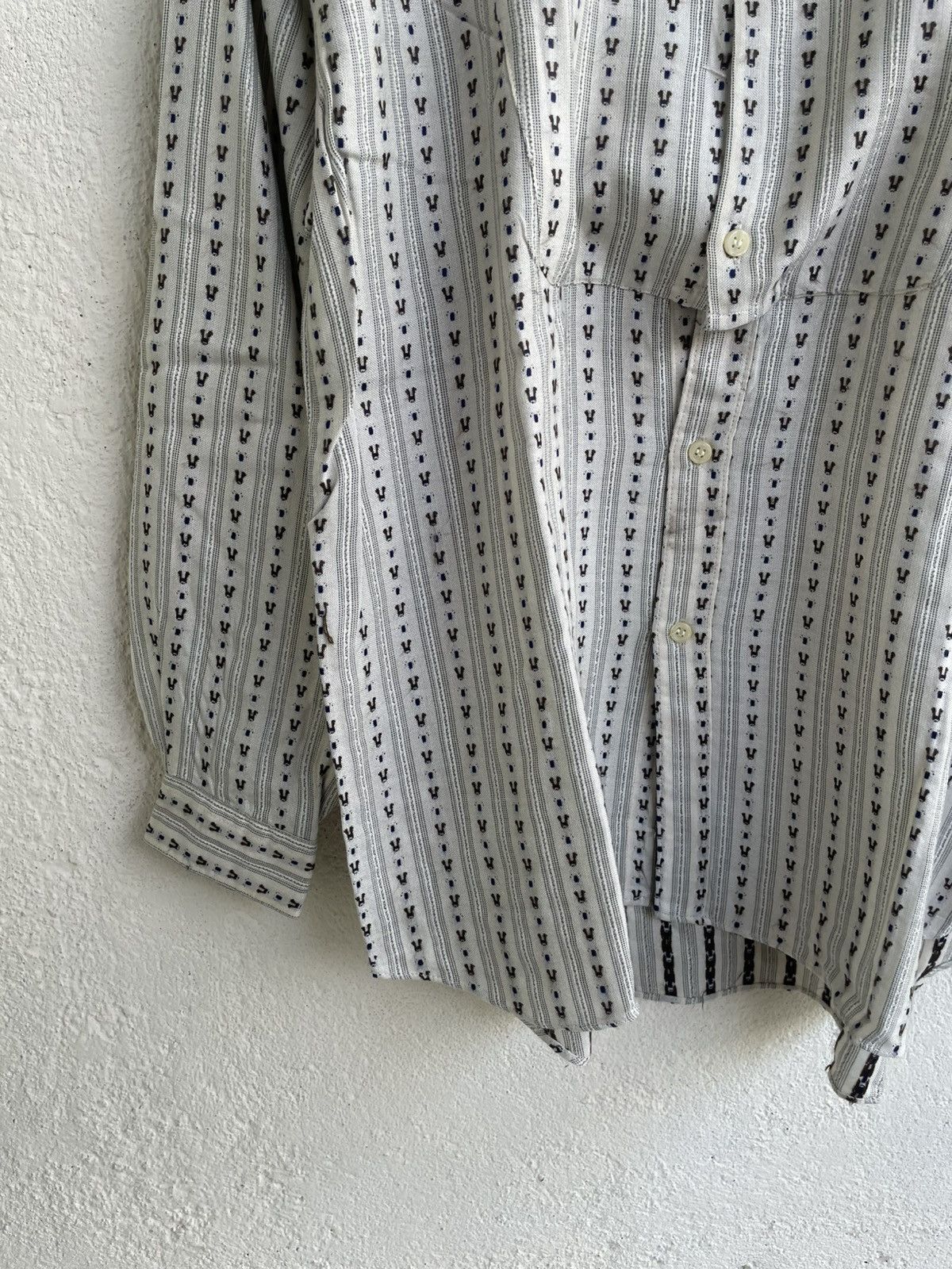 RRL Ralph Lauren 2000s Archive Designer Button Up Y2K Hysteric Ifsix Acne LGB Size US XXL / EU 58 / 5 - 4 Thumbnail