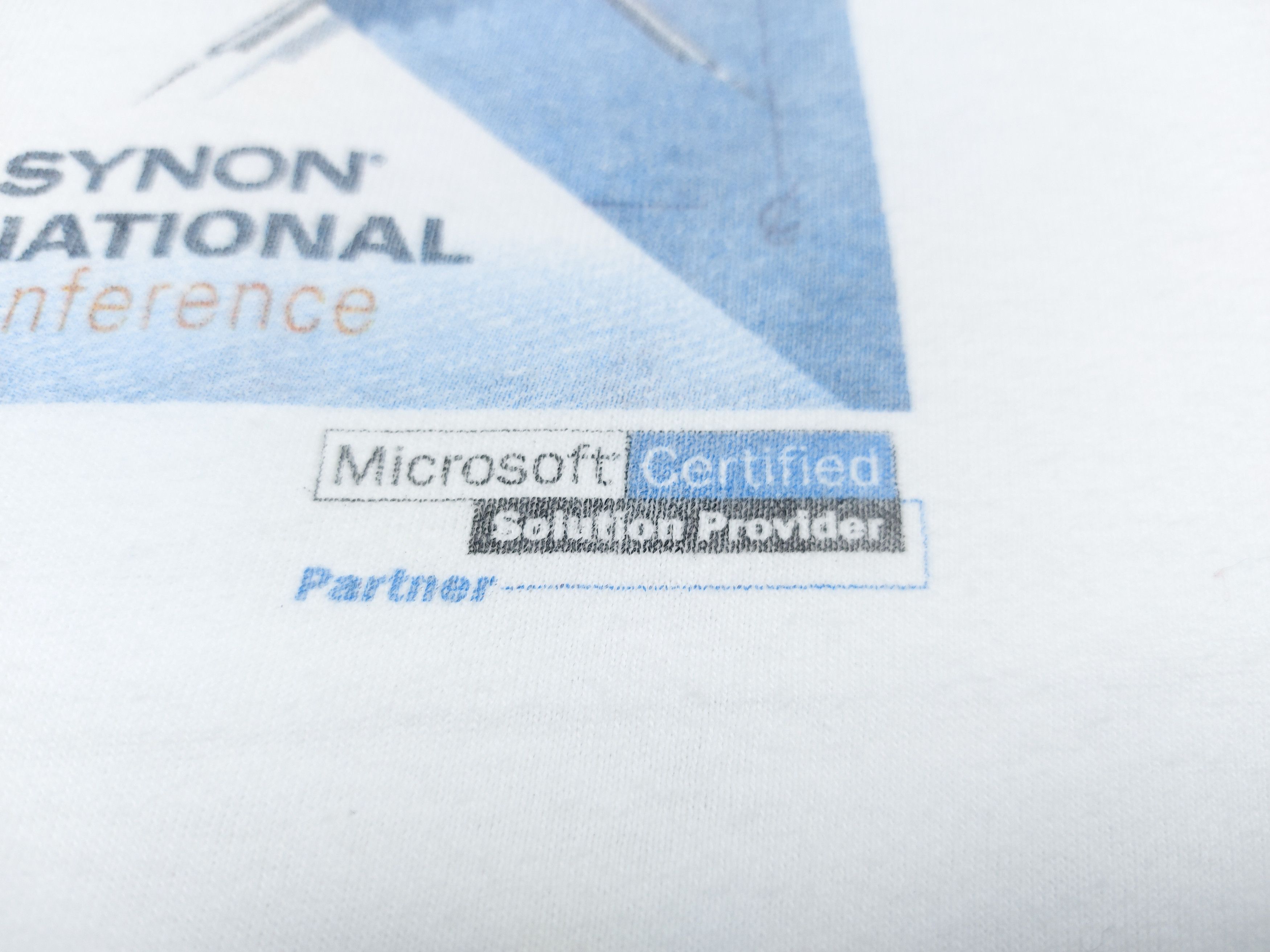 Microsoft × Vintage VTG 1998 IBM Microsoft Synon Internation Tech TEE Size US XL / EU 56 / 4 - 7 Thumbnail