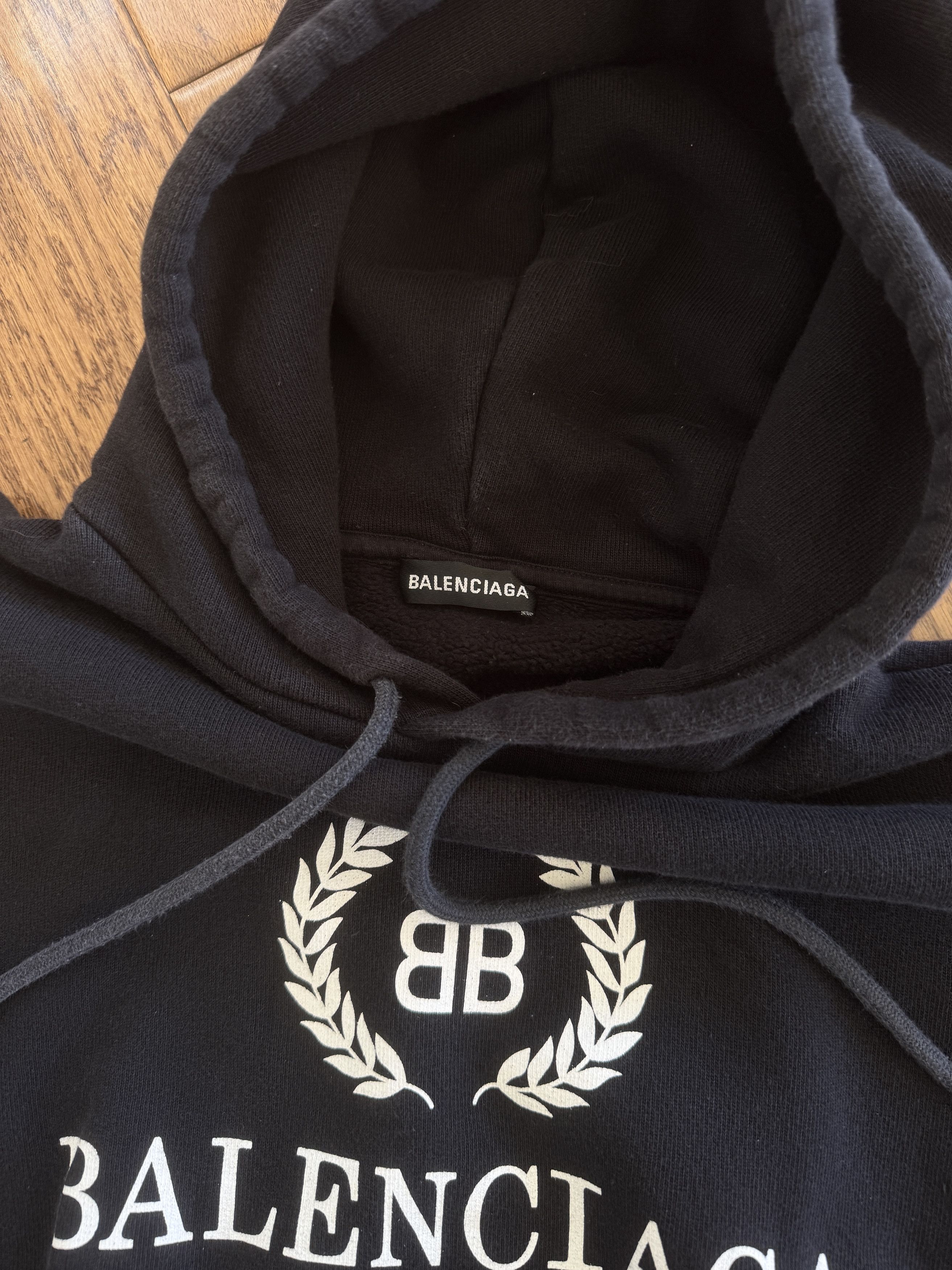 Balenciaga Balenciaga BB Logo Hoodie Size US L / EU 52-54 / 3 - 10 Thumbnail