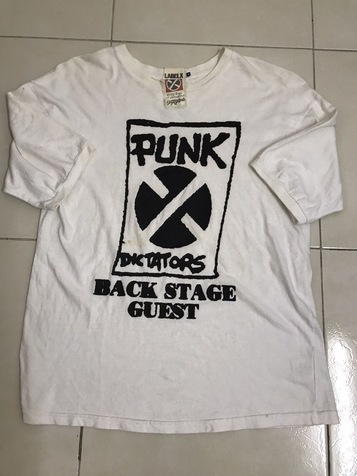 Band Tees × Seditionaries × Vintage RARE Label X By Some Product Punk Tee Size US M / EU 48-50 / 2 - 7 Thumbnail