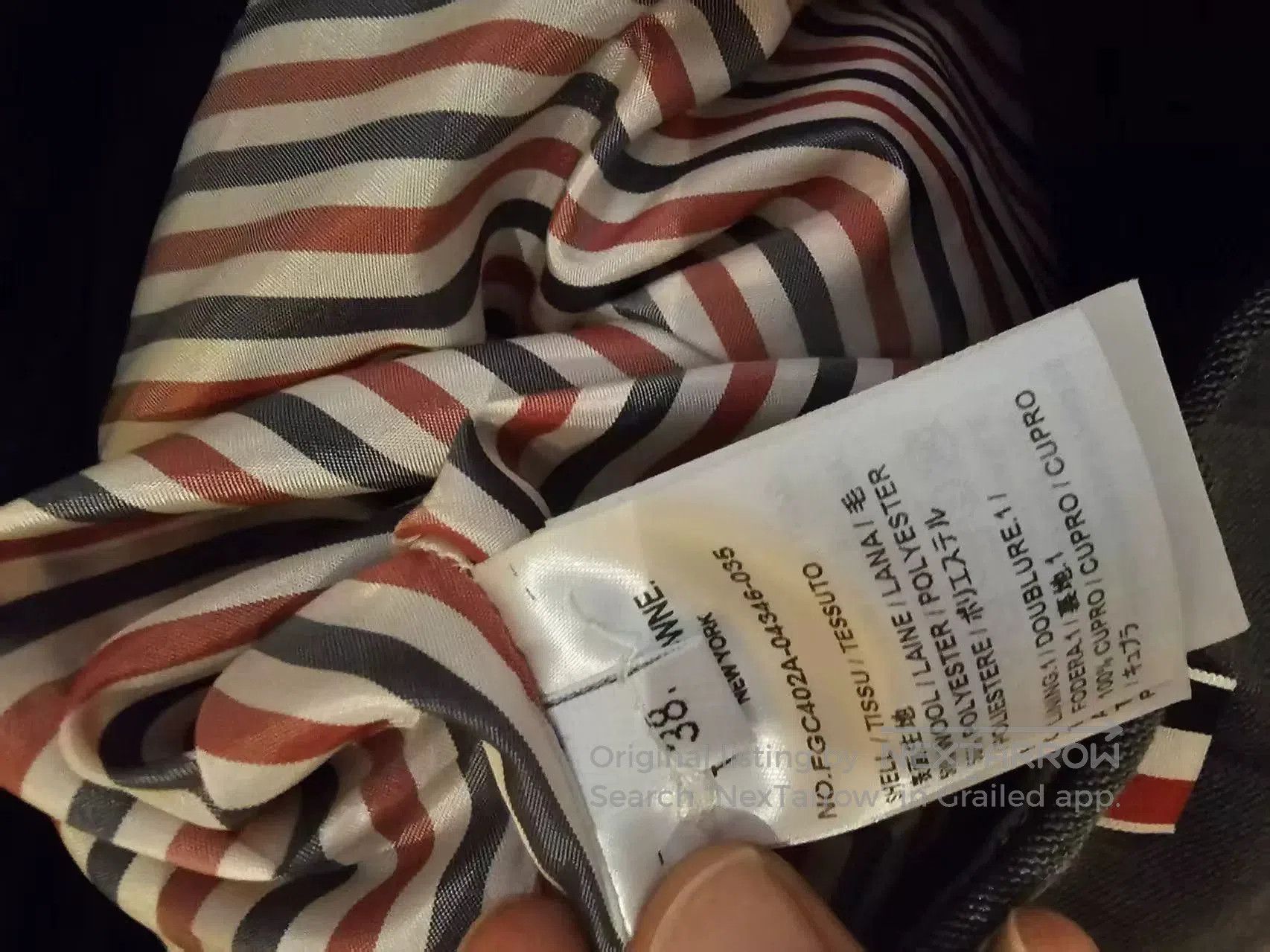 Other thom browne pleated wool skirt in dark gray. Size US 38 / EU 54 - 4 Thumbnail