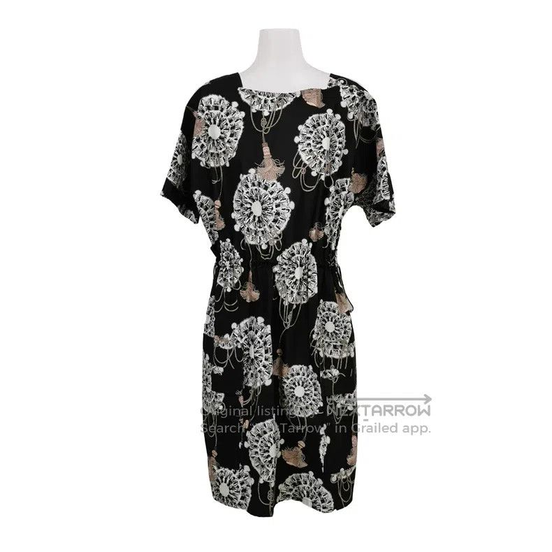 Hermes Hermes Pure cotton color-blocked dress Size M / US 6-8 / IT 42-44 - 1 Thumbnail