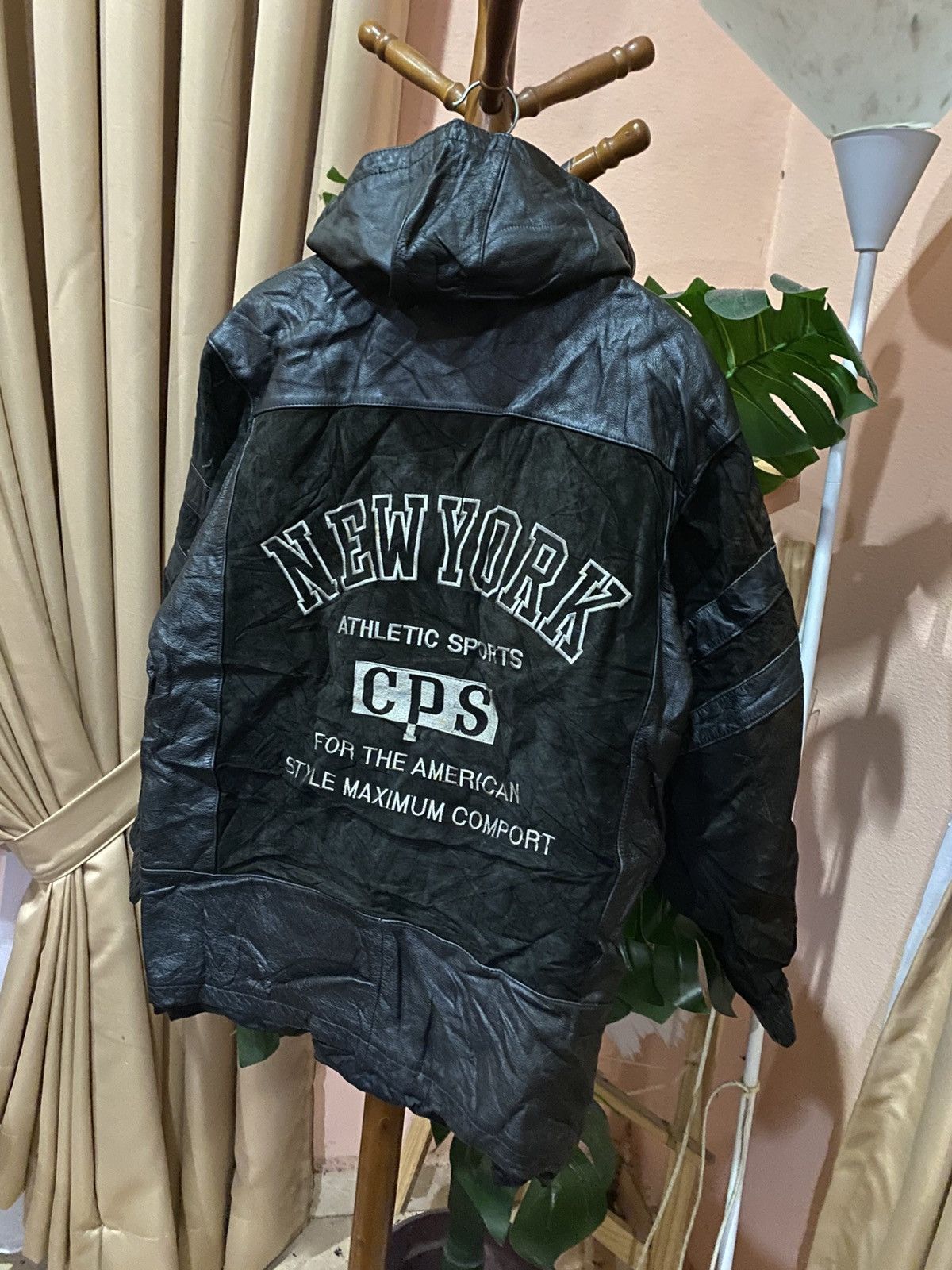 Vintage Vintage CPS “American Style New York” Sports Hooded Jacket Size US S / EU 44-46 / 1 - 11 Thumbnail