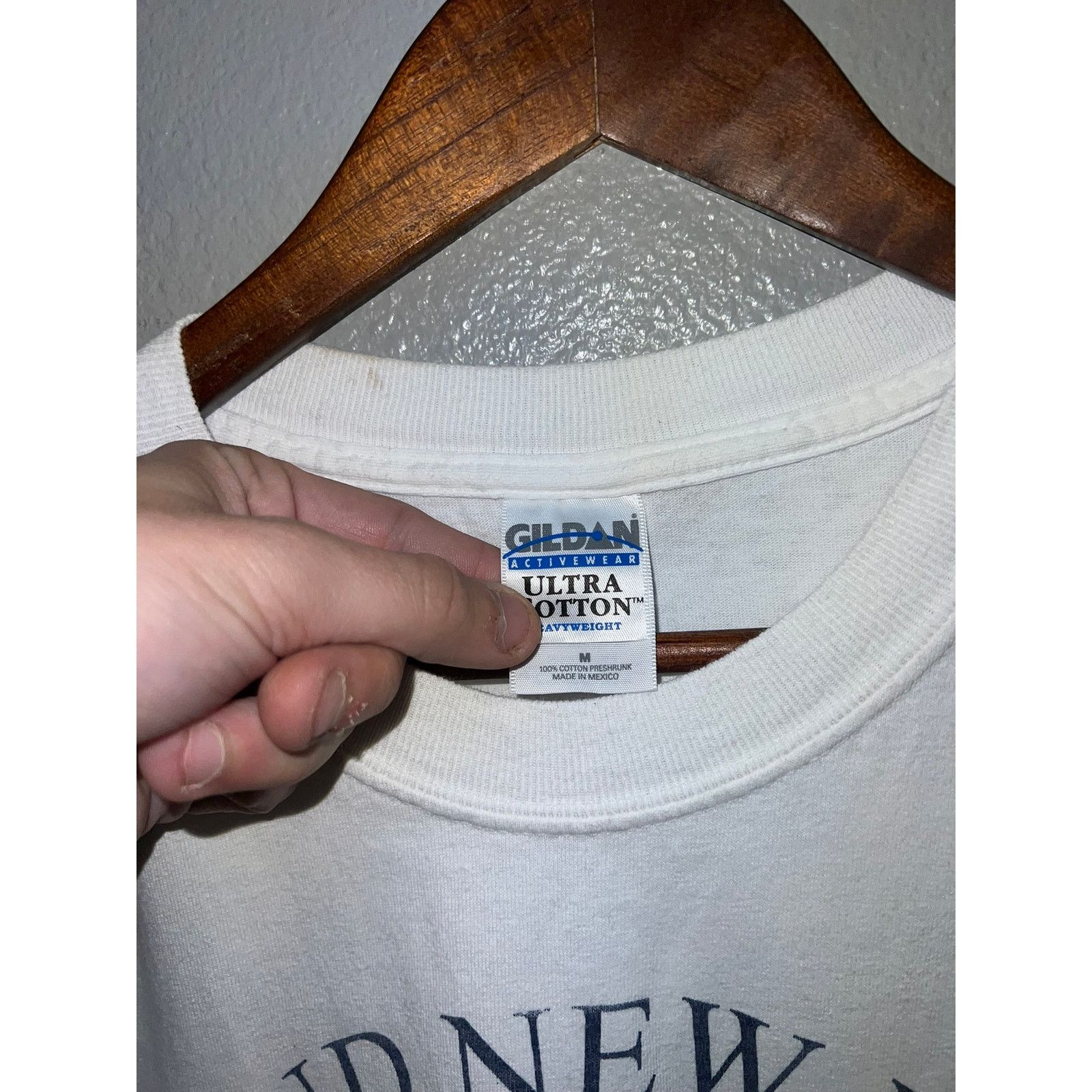 Gildan Vintage America Shirt American Flag Brand New Year Medium Size US M / EU 48-50 / 2 - 6 Thumbnail