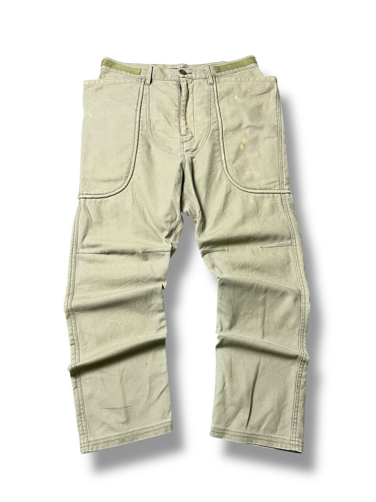 Japanese Brand × Vintage LEH Brand Canvas Military Pants (62) Size US 28 / EU 44 - 2 Thumbnail