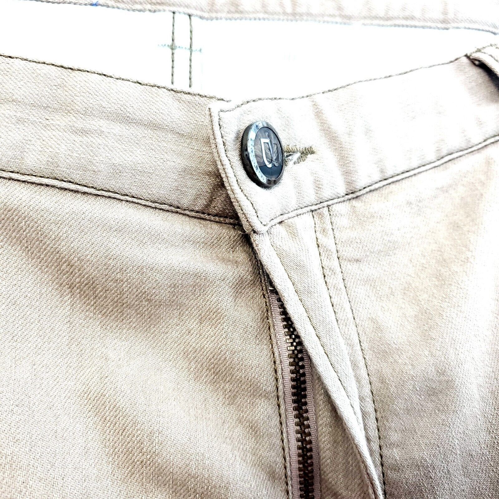 Designer Borelio Tan Denim Jeans 41/30 Mid Rise Size US 40 / EU 56 - 5 Thumbnail