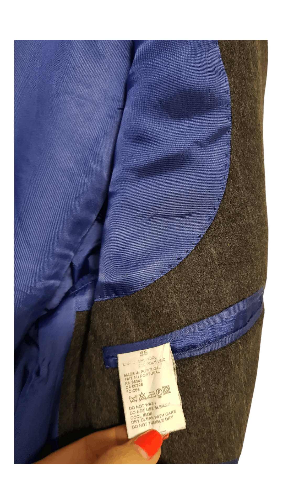 Gant Gant Classic Long Wool Coat / Jacket Size US L / EU 52-54 / 3 - 5 Thumbnail