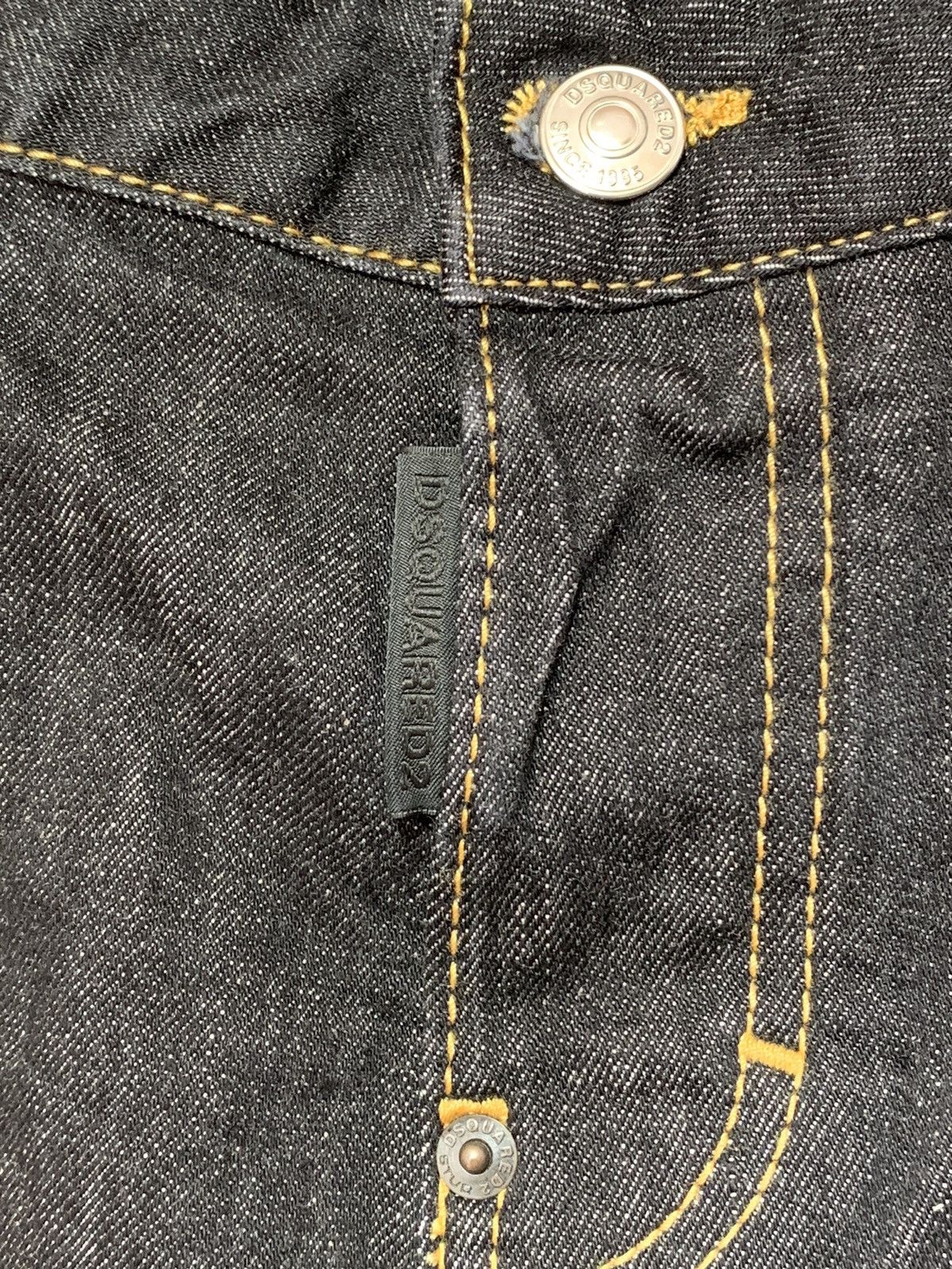 Dsquared2 Vintage Y2K Dsquared 2 denim jeans streetwear style size 30 Size 30" / US 8 / IT 44 - 6 Thumbnail