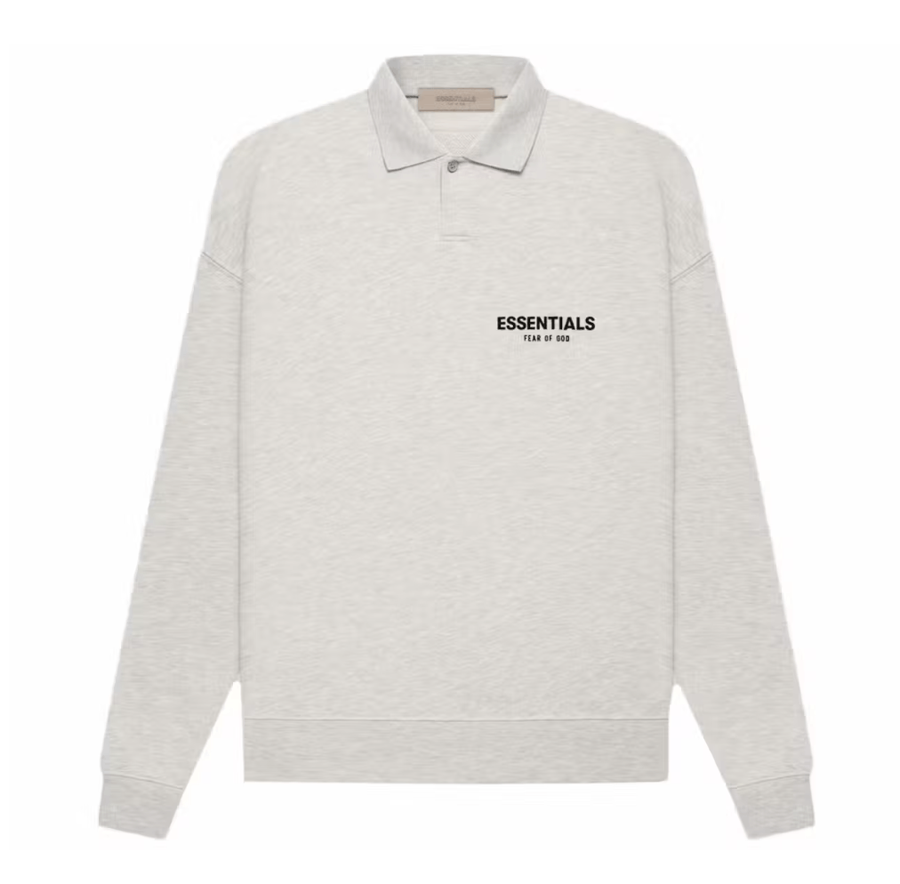 Essentials × Fear of God Fear of God Essentials LS Polo Light Oatmeal Size XXL Size US XXL / EU 58 / 5 - 1 Thumbnail