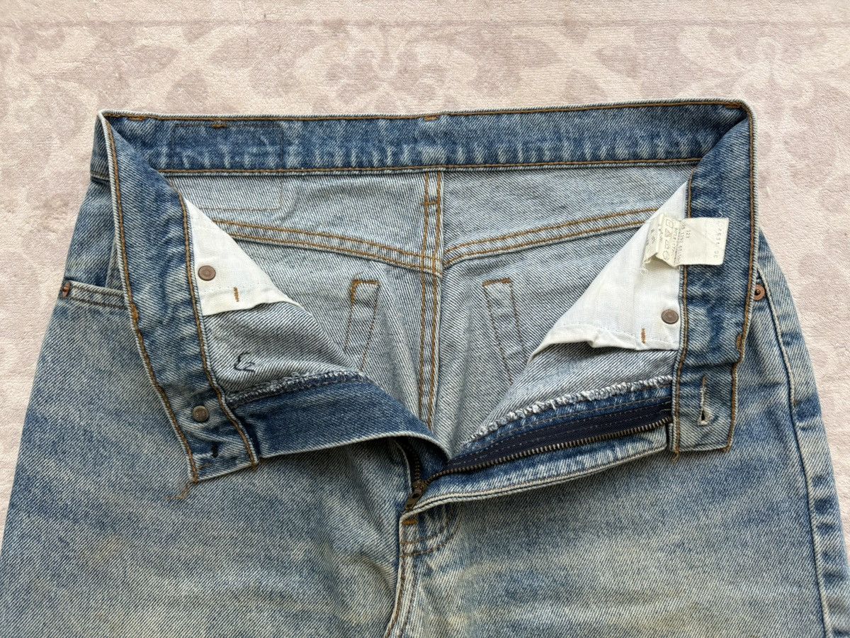 Levi's Vintage Clothing 90’s Levi's 510 Stone Washed/Light Indigo Denim Jeans Size US 32 / EU 48 - 10 Thumbnail