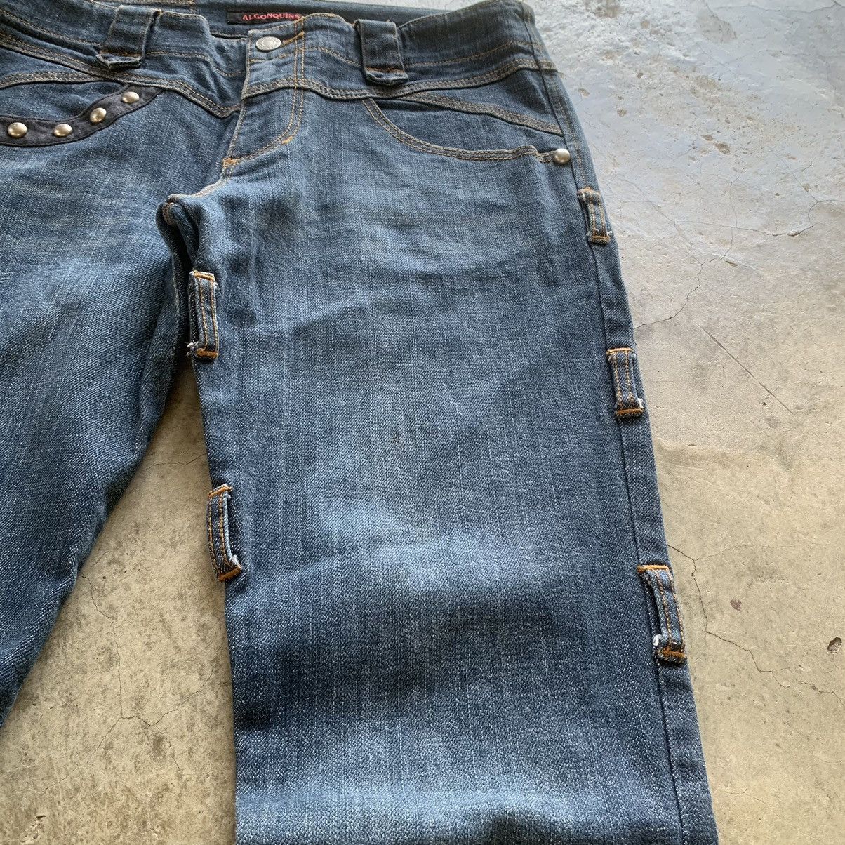 Other Japanese brand Algonquins Bondage Jeans Size US 31 - 4 Thumbnail