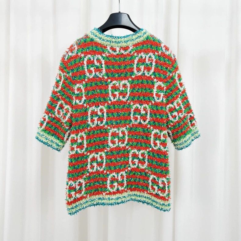 Gucci Gucci Colorful Knit Cardigan Size M-2506 Size M / US 6-8 / IT 42-44 - 2 Thumbnail