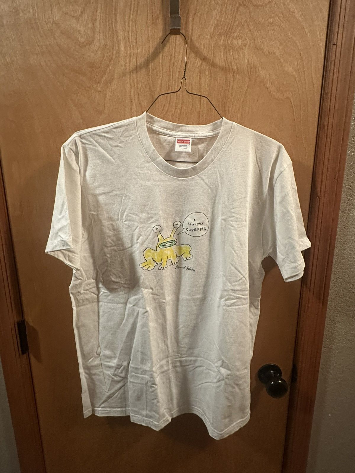Supreme I Am Supreme daniel johnson collab white Size US L / EU 52-54 / 3 - 1 Thumbnail