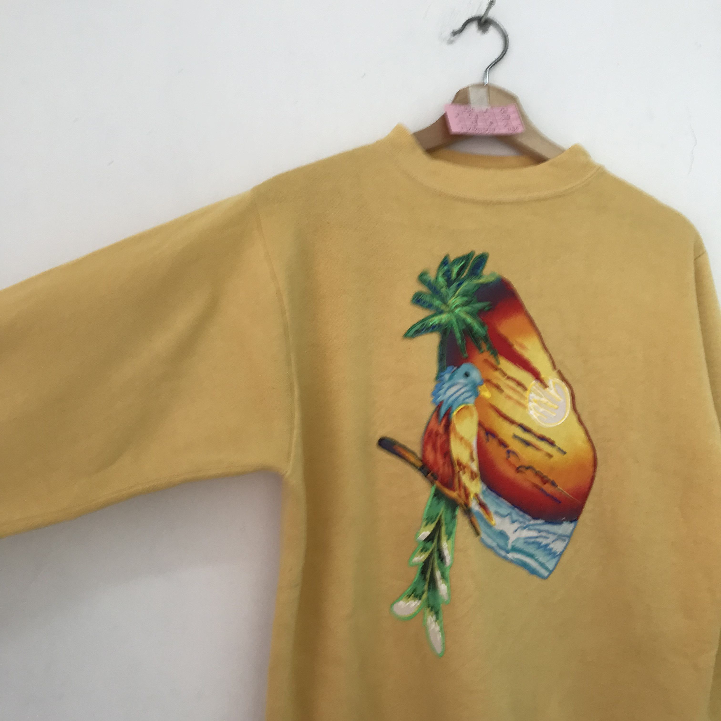 Towncraft Vintage 90's Towncraft Jc Pennys Art Graphic Parrot Bird Size US M / EU 48-50 / 2 - 4 Thumbnail