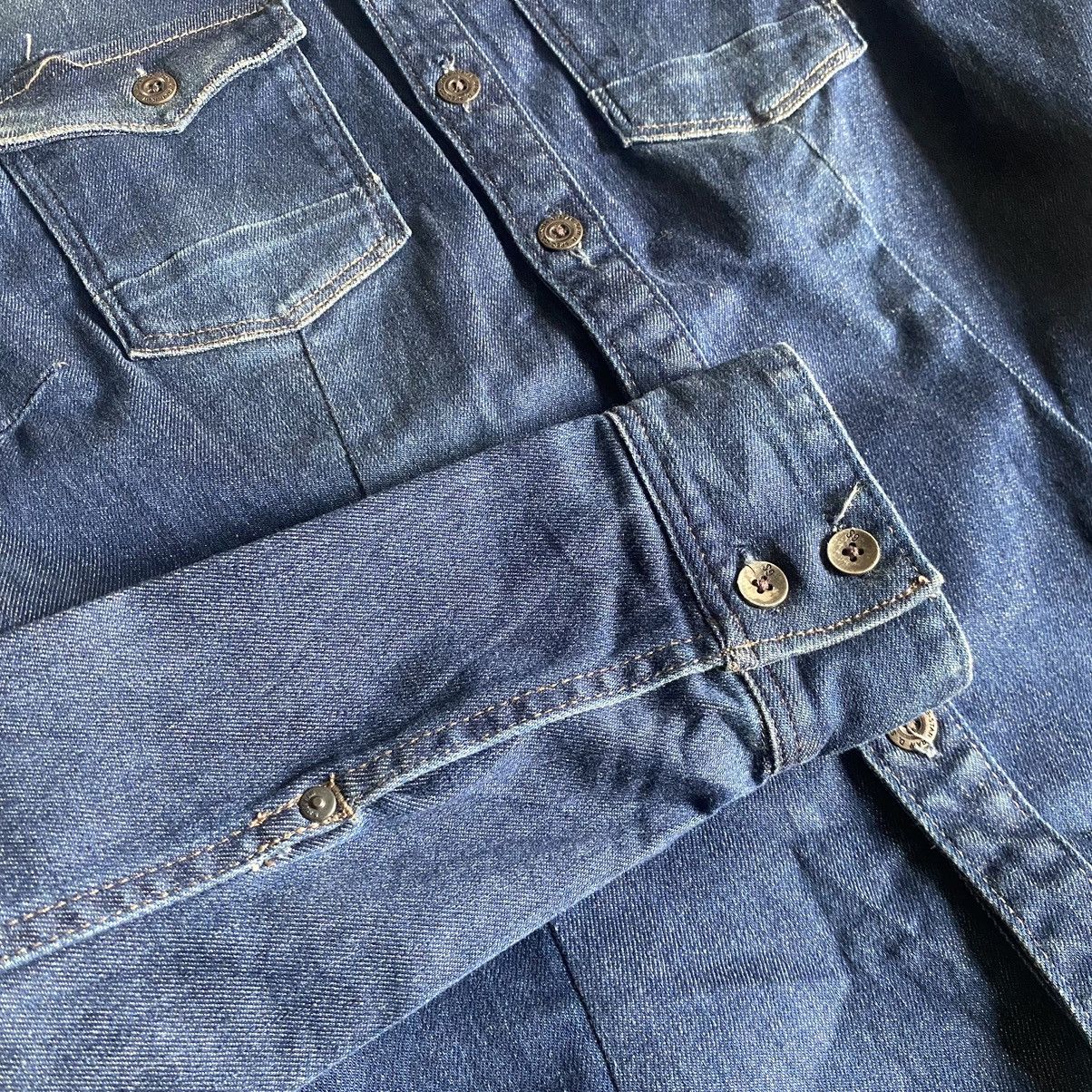 G-Star Denim Indigo Shirt Gstar Raw SlimFit Size US S / EU 44-46 / 1 - 5 Thumbnail