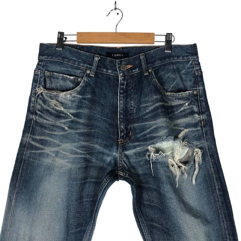 Tommy Jeans Vintage Tommy New York Jeans Blue Denim Size US 34 / EU 50 - 2 Thumbnail