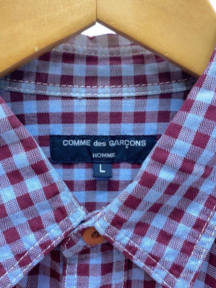 Comme des Garcons Homme Comme des Garcons Homme 19SS Docking shirt HC-B037 Size L Size US L / EU 52-54 / 3 - 3 Thumbnail