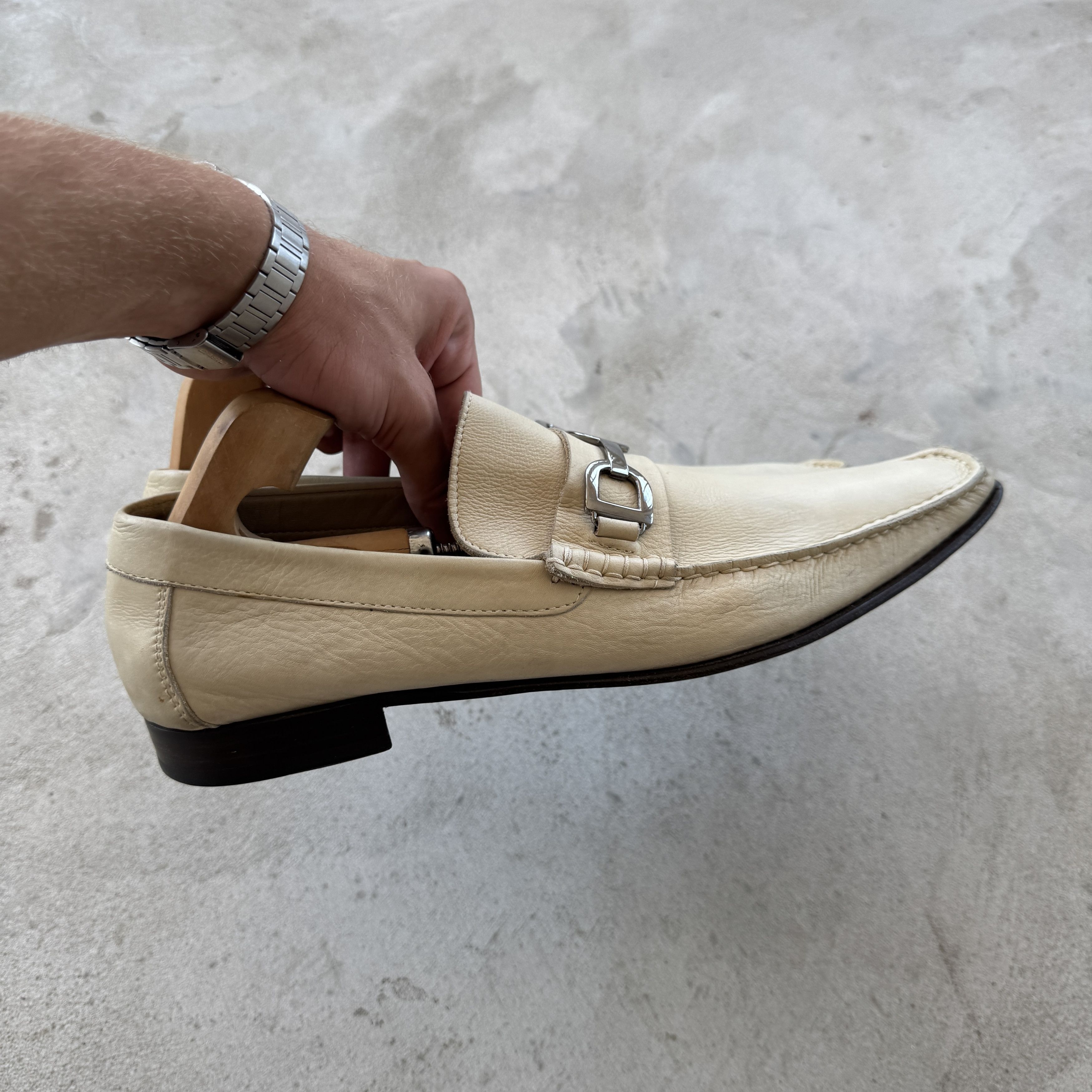 Dolce & Gabbana Vintage 90s Dolce & Gabbana Leather Shoes Size US 10 / EU 43 - 4 Thumbnail