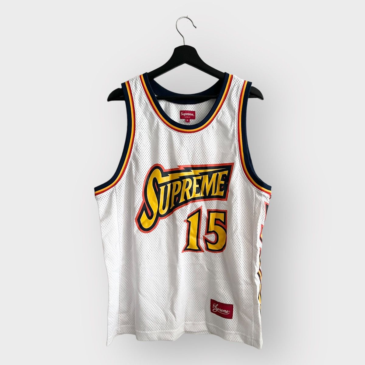 Supreme Bolt Basketball Jersey | Grailed